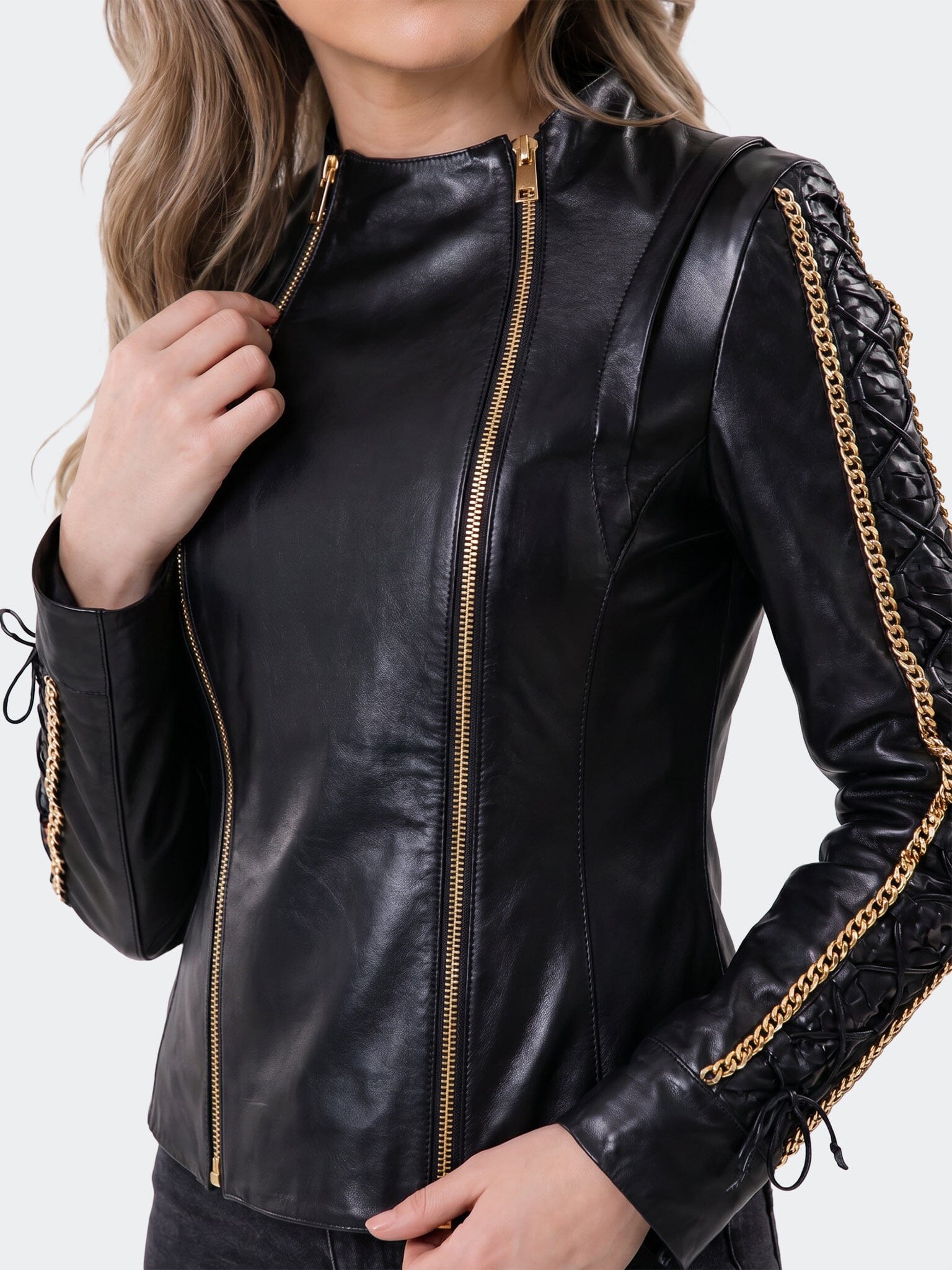 Women's Leather Resistance002 Black