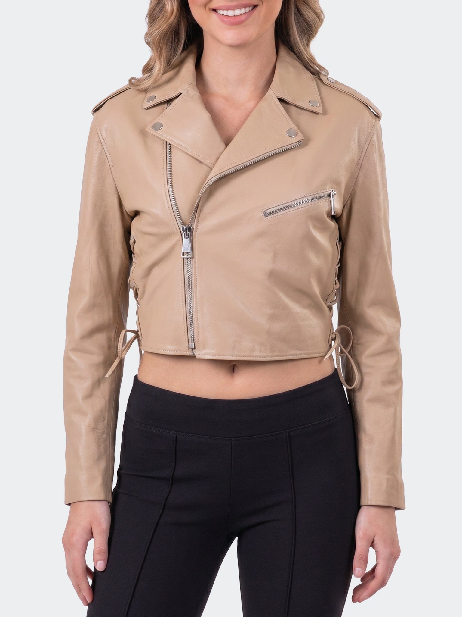 Women's Leather Resistance006 Brown