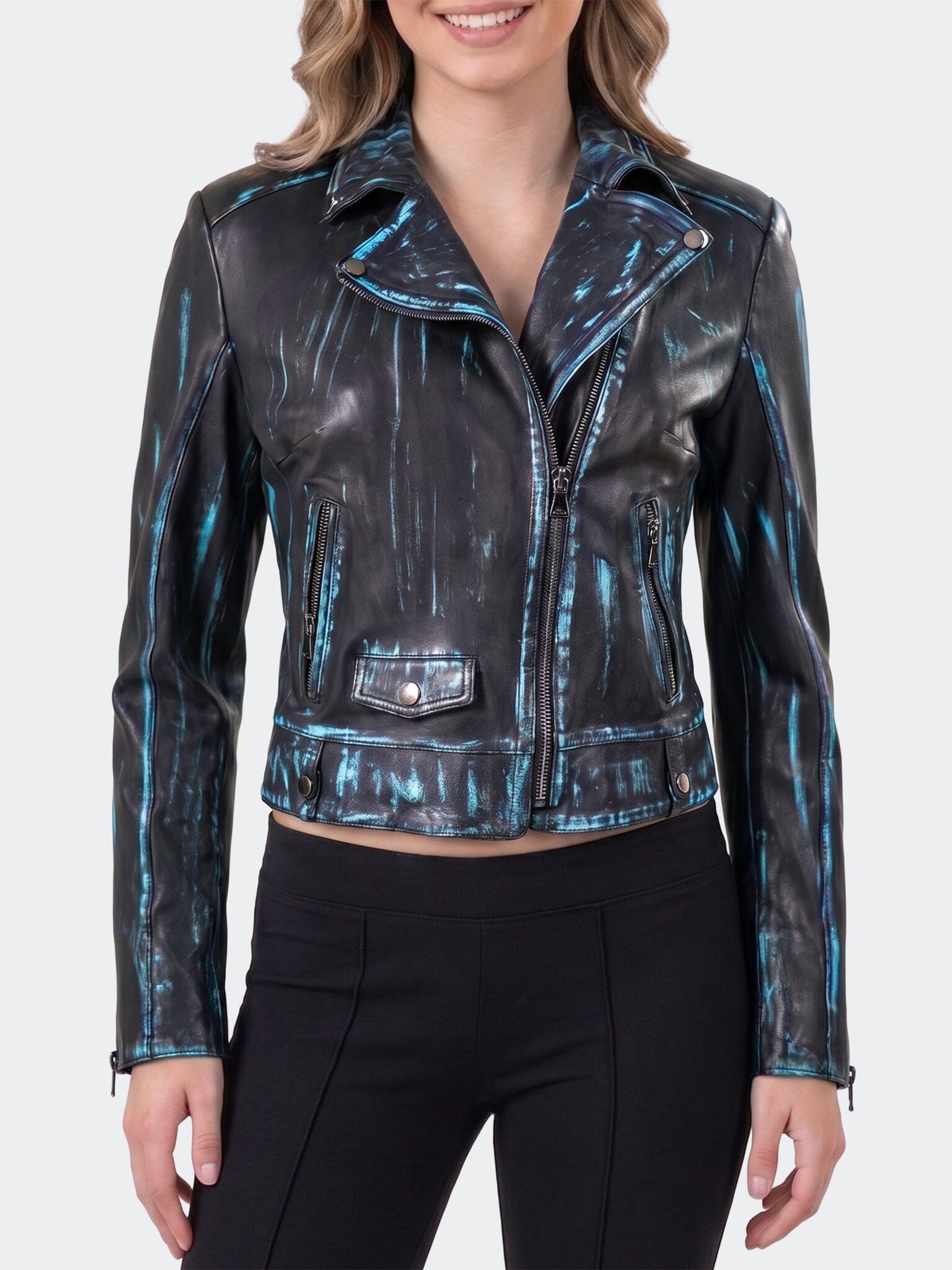Women's Leather Resistance012 Black