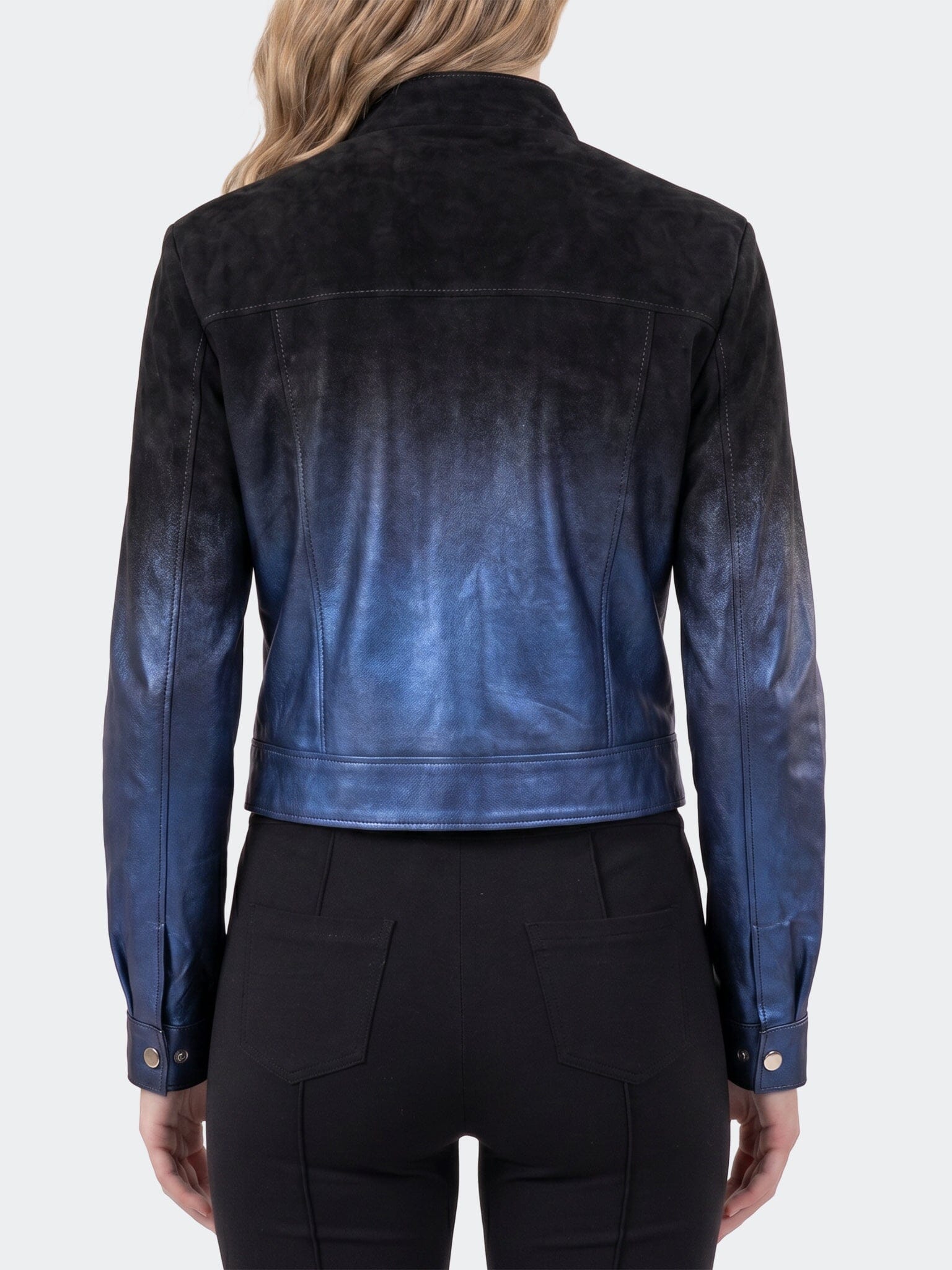 Women's Leather Ascension0007 BLue