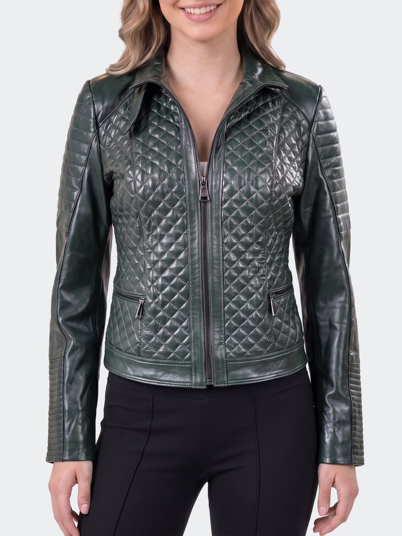 Women's Leather Ascension0028 Green