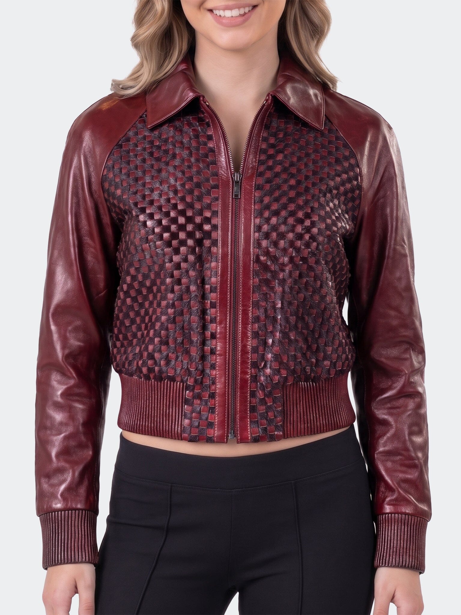 Women's Leather Marthyr001 Red
