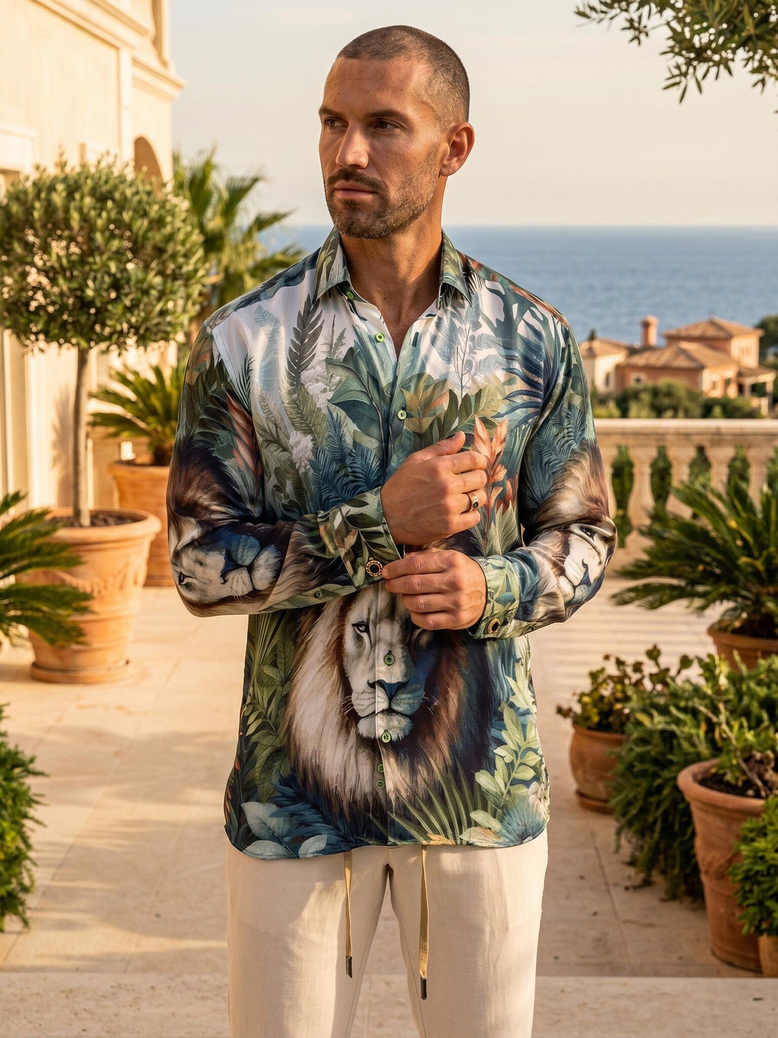 Fibonacci Marthyr Green Shirt