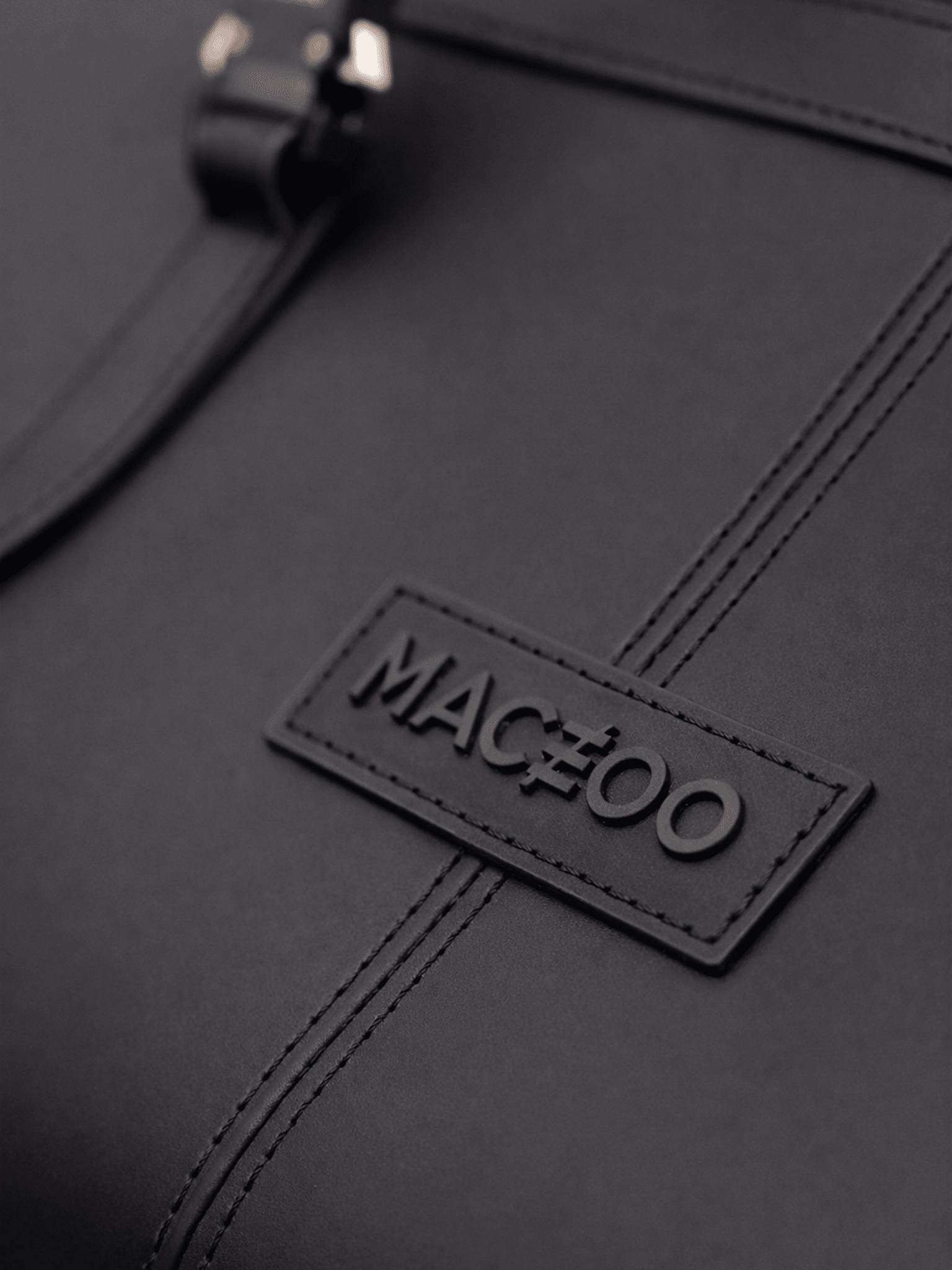 Bag Croco Weekender Black