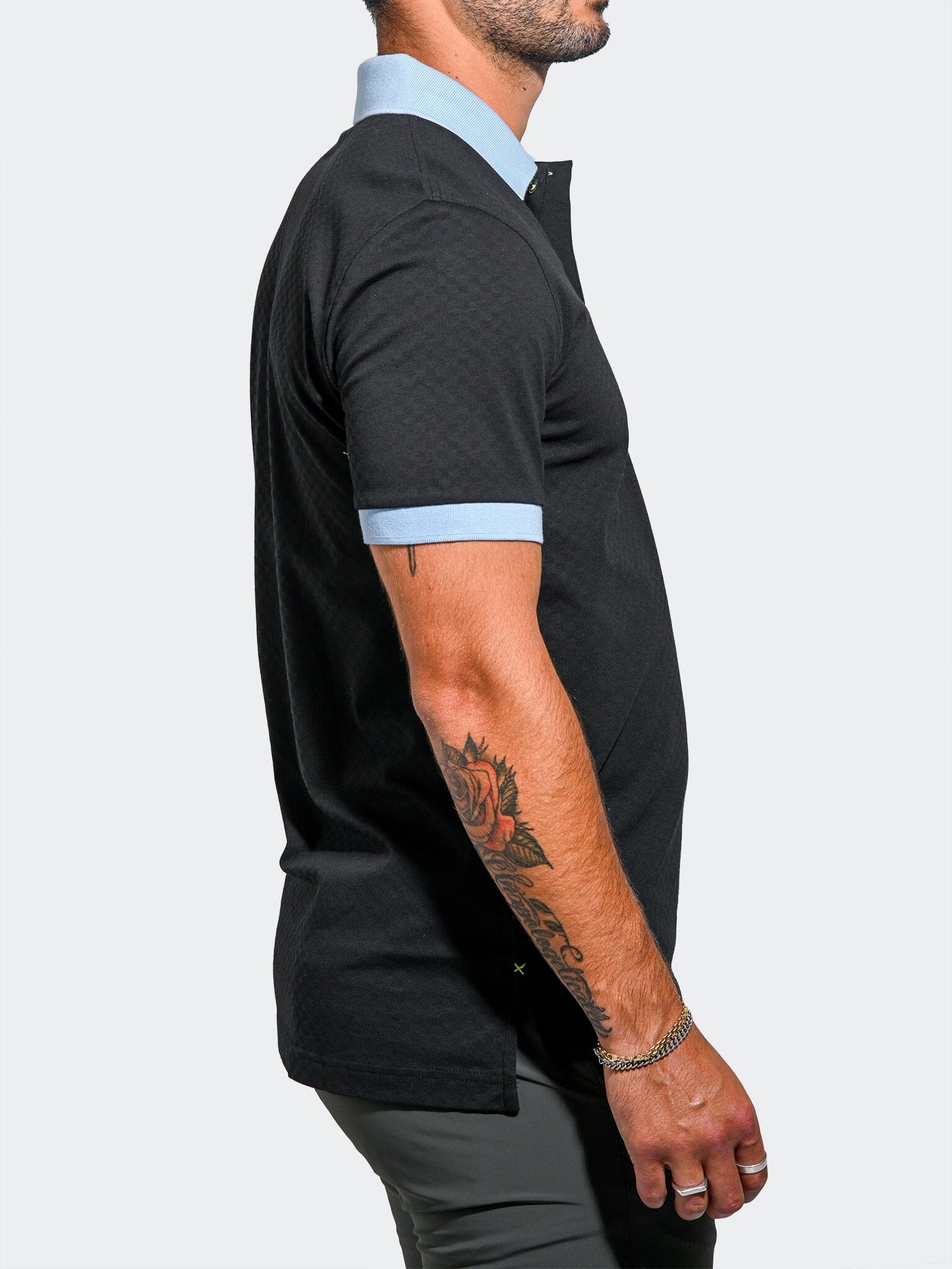 Mozart Square Tip Black Polo