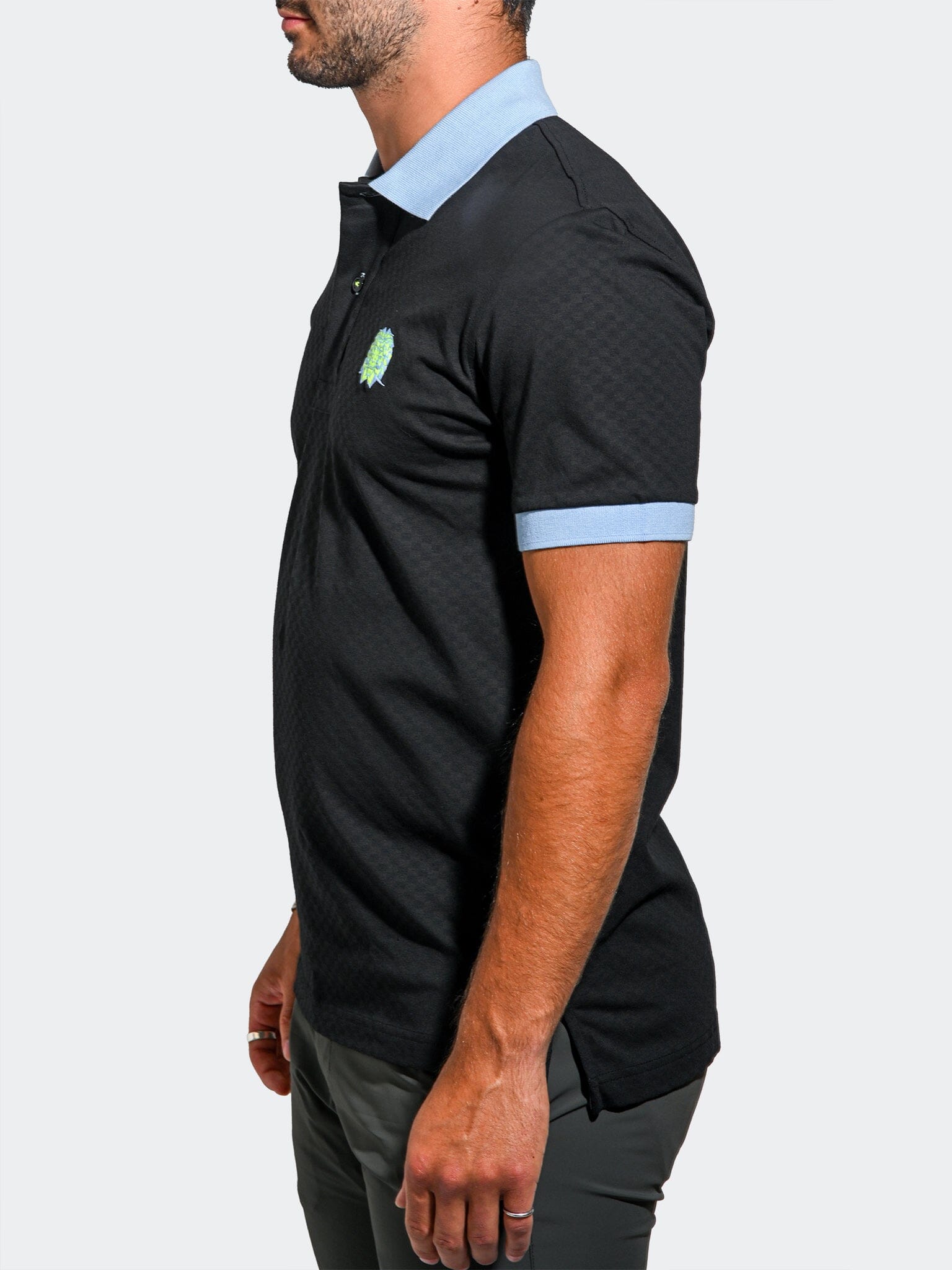 Mozart Square Tip Black Polo
