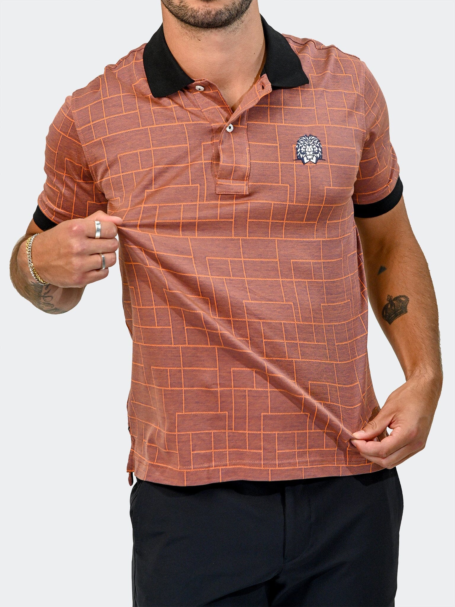 Polo MozartLinesTip Orange