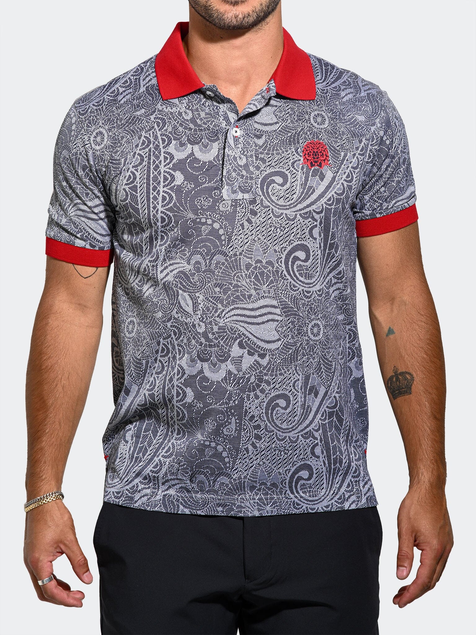 Mozart StaticTip Grey Polo