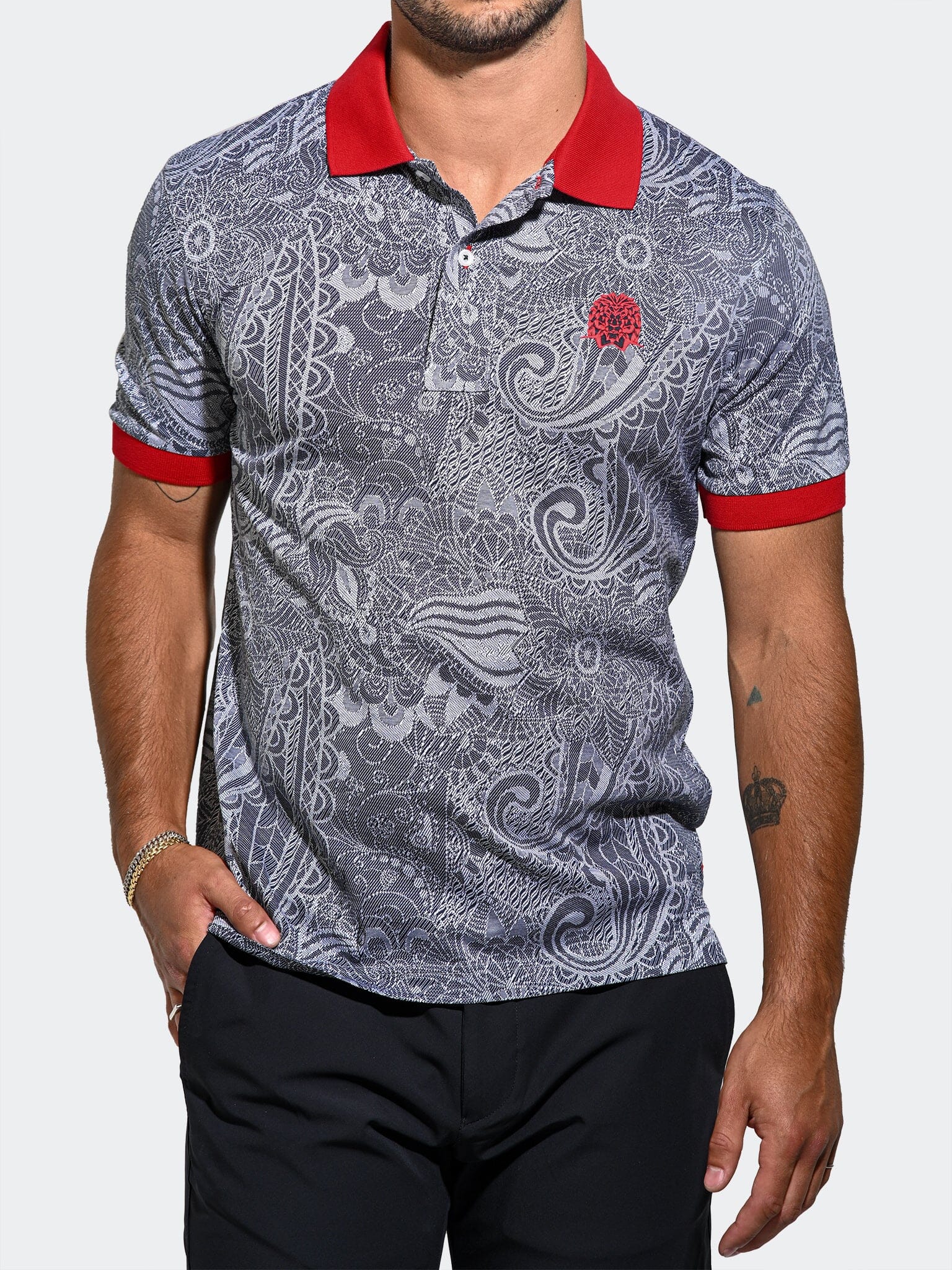 Mozart StaticTip Grey Polo