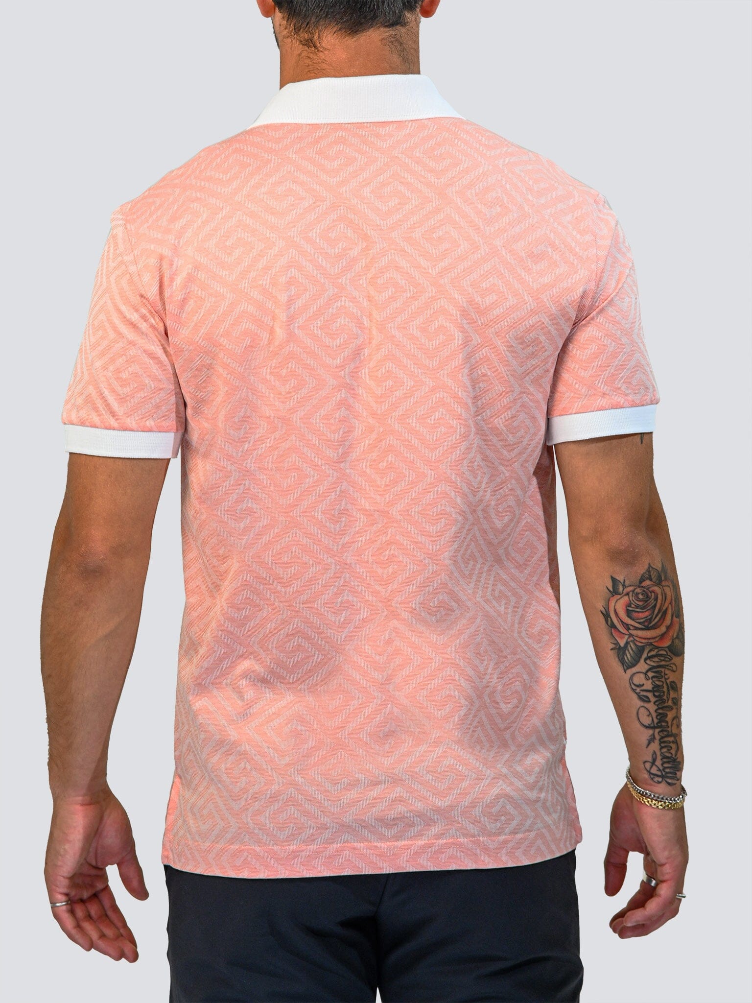 Mozart Diagonal Peach Polo