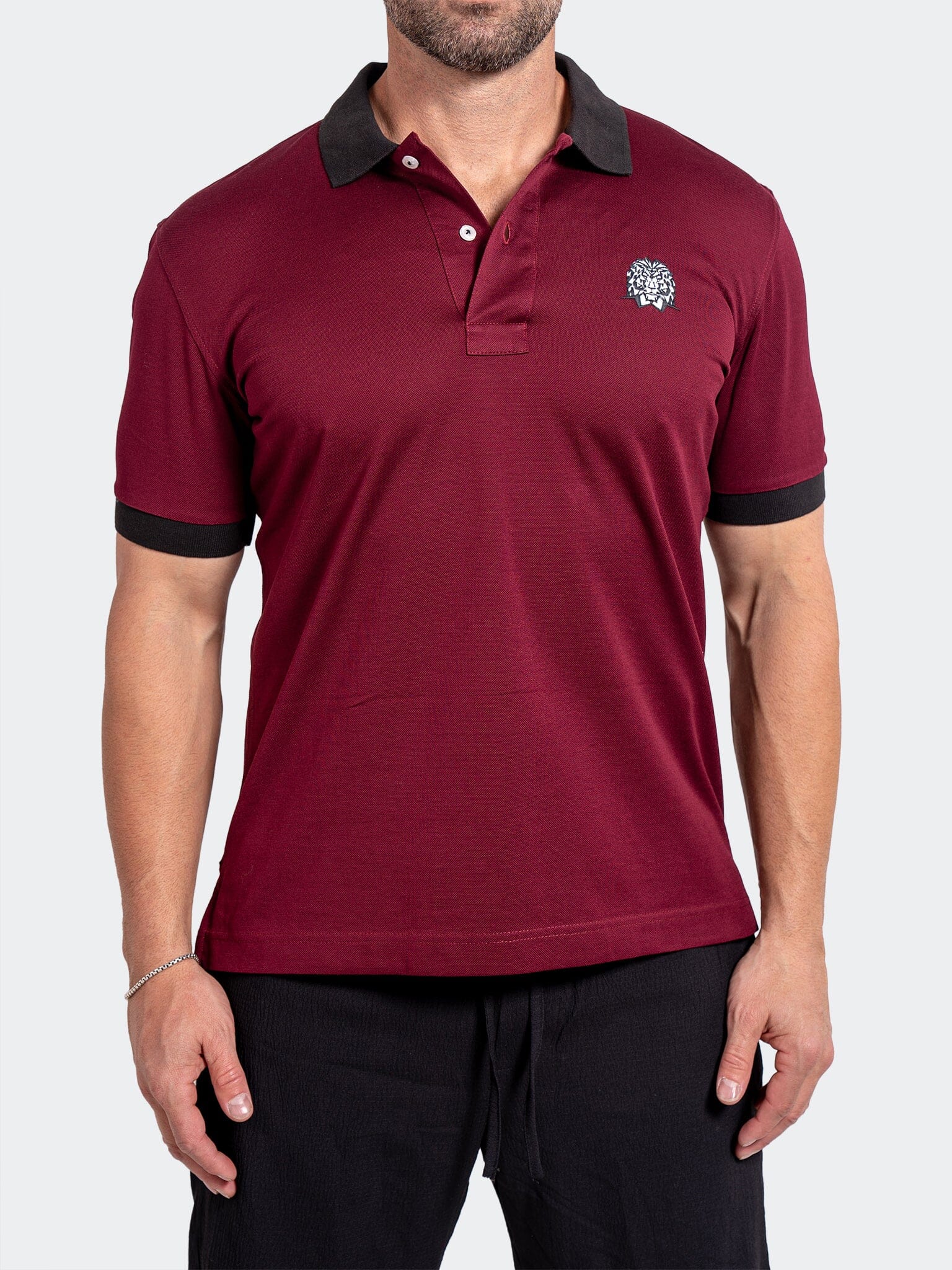Polo MozartSpeckTip Wine Red