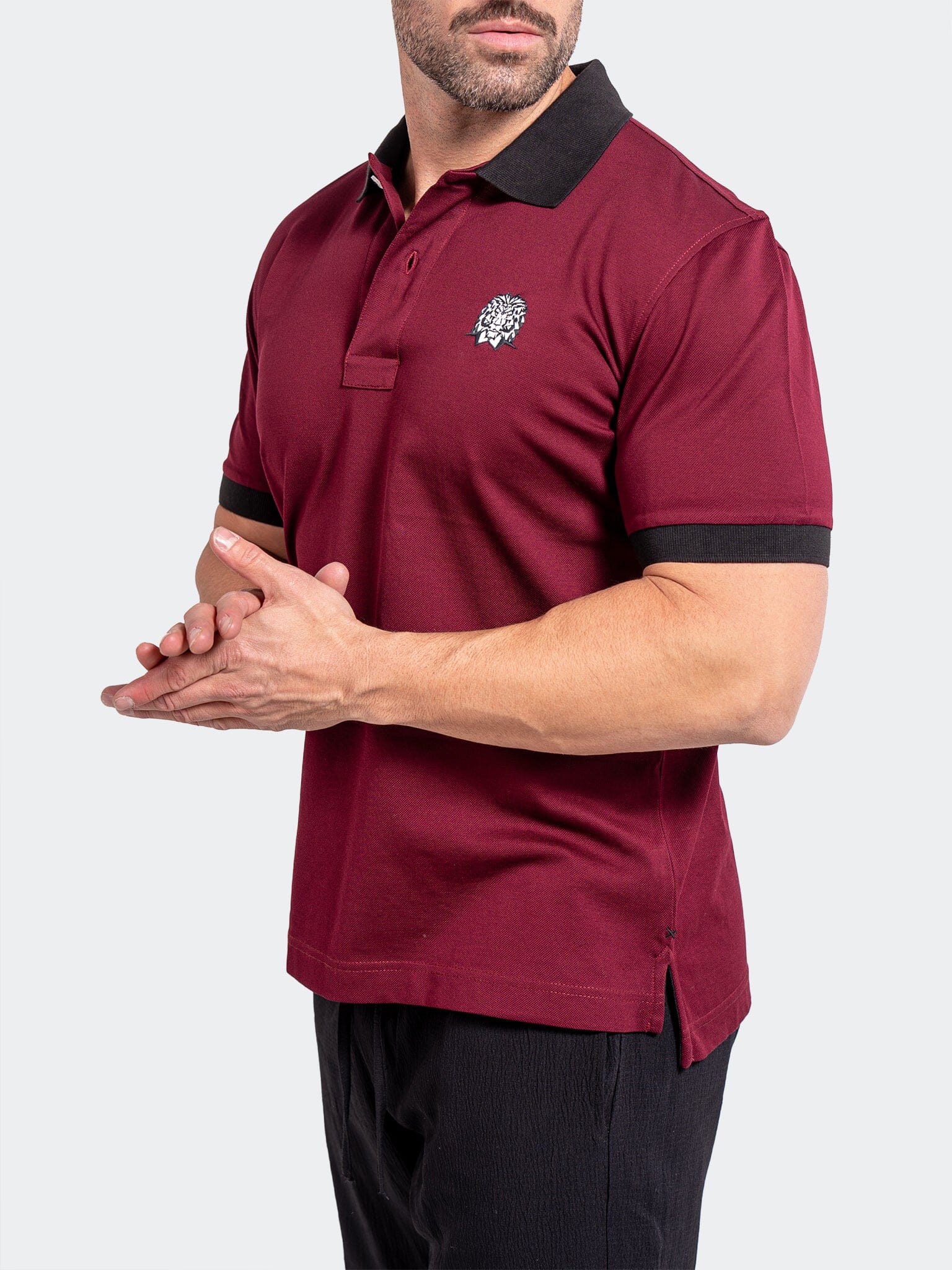 Polo MozartSpeckTip Wine Red