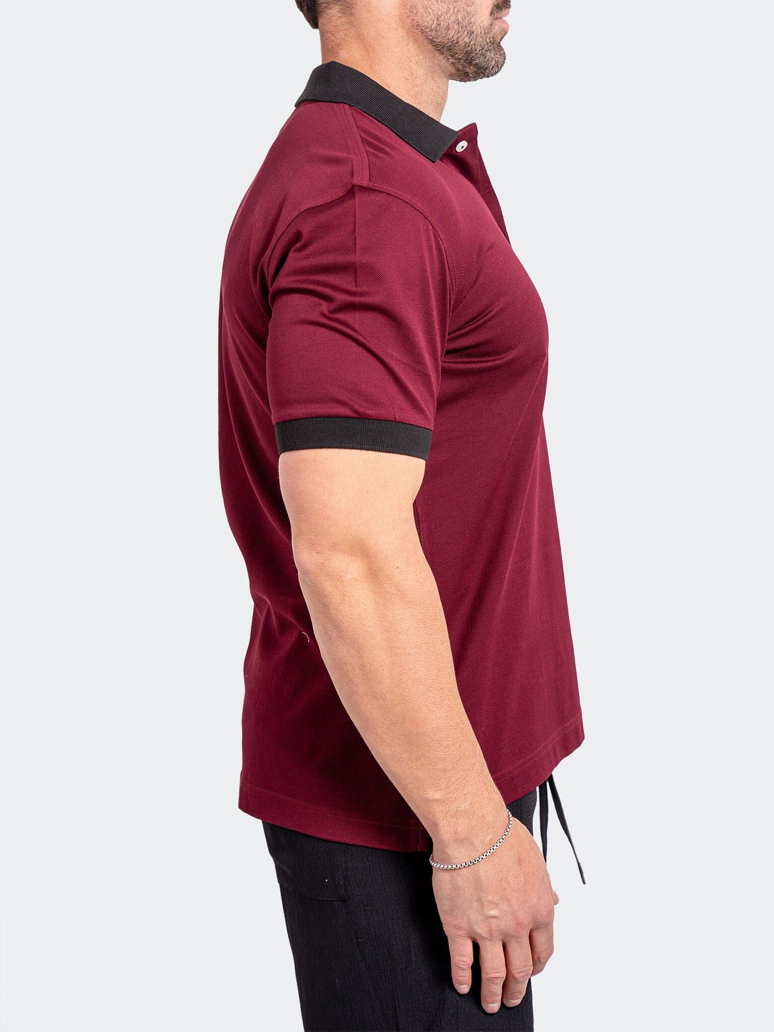 Polo MozartSpeckTip Wine Red
