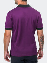 Polo MozartSpeckTip Burgundy View-5