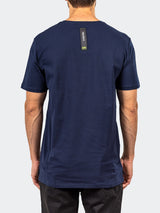 Tee WakeUpFight NavyBlue View-4