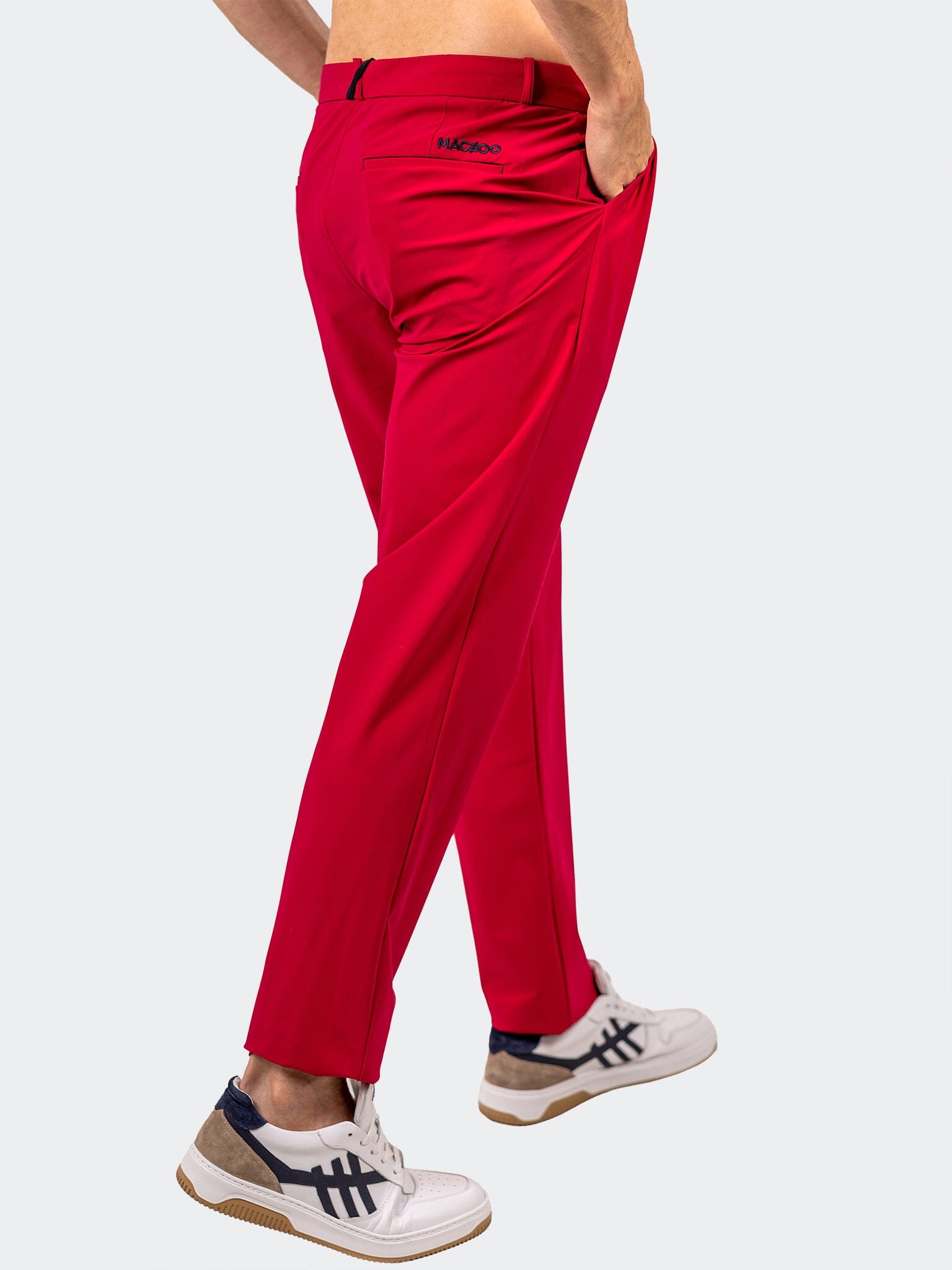 Workout Stretch Red Pants