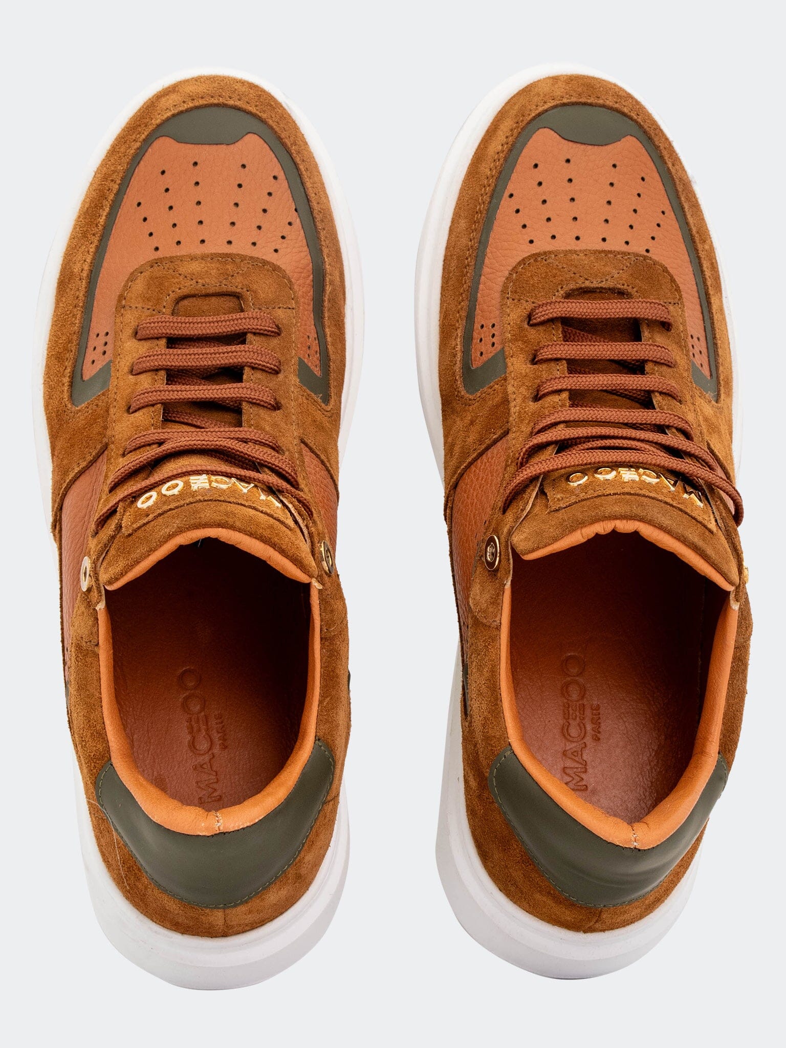 Casual Sepia Brown Shoes