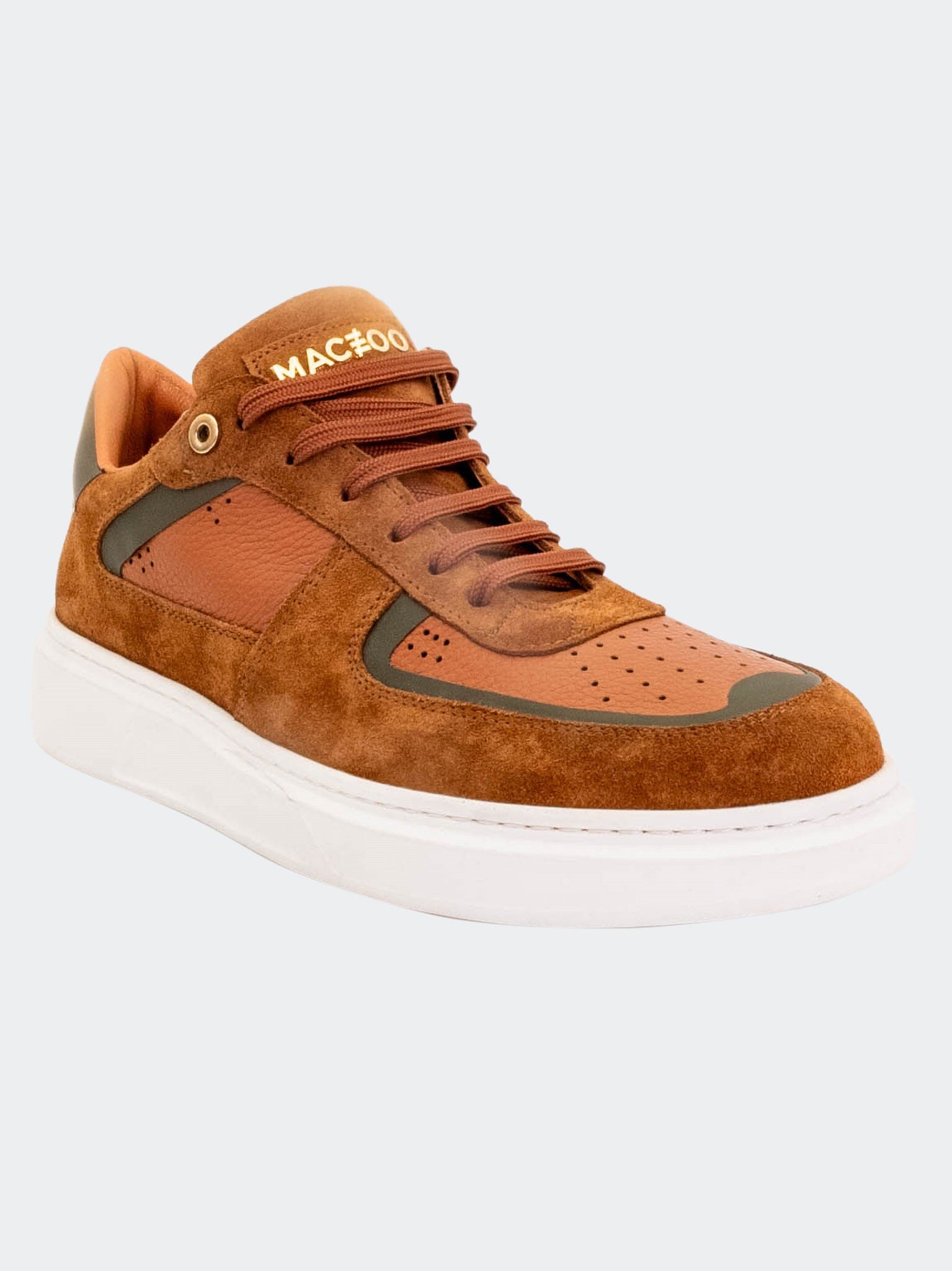 Casual Sepia Brown Shoes