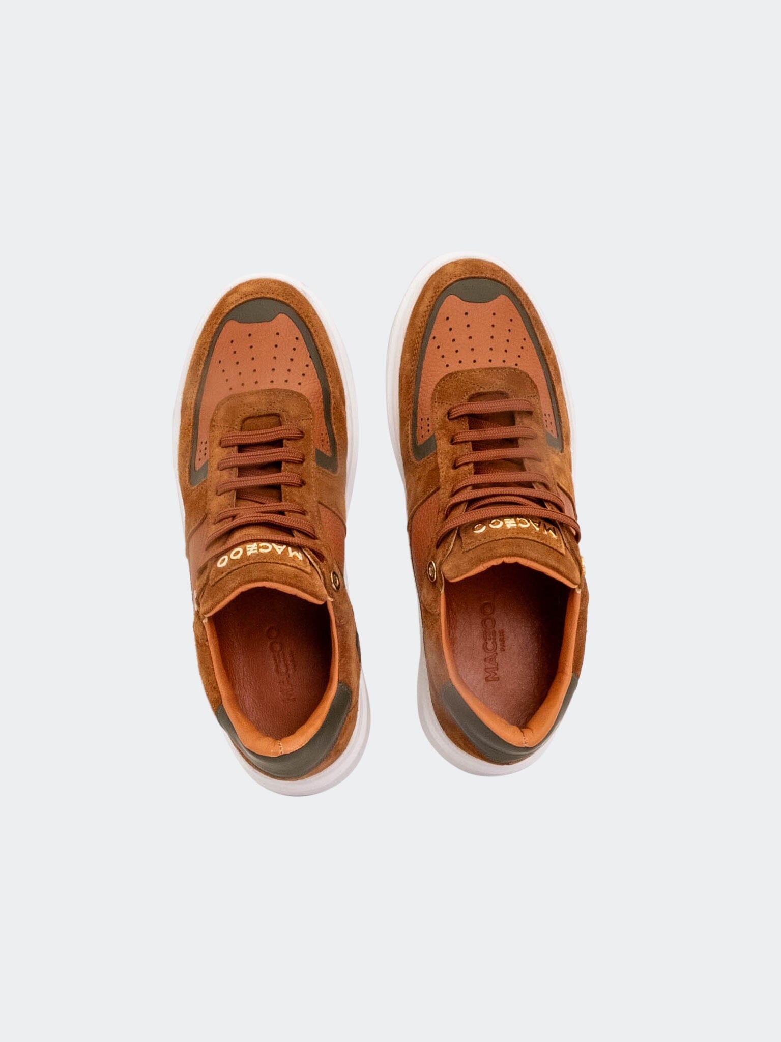 Casual Sepia Brown Shoes