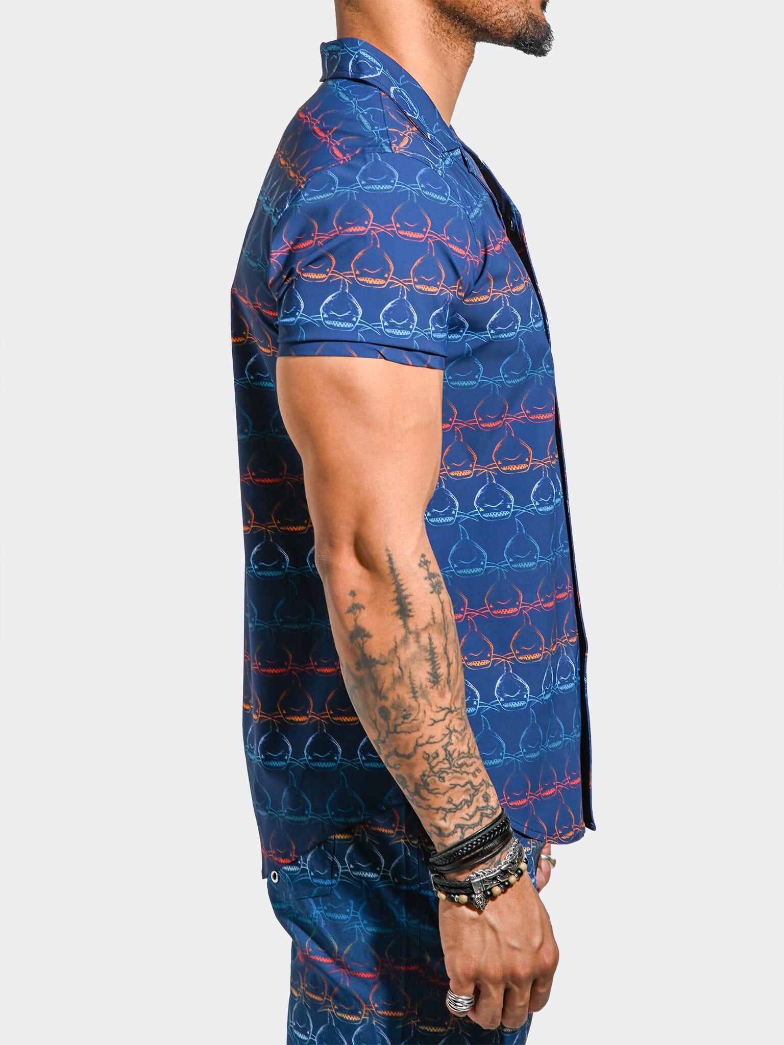 Shirt BeachSharkWave Blue