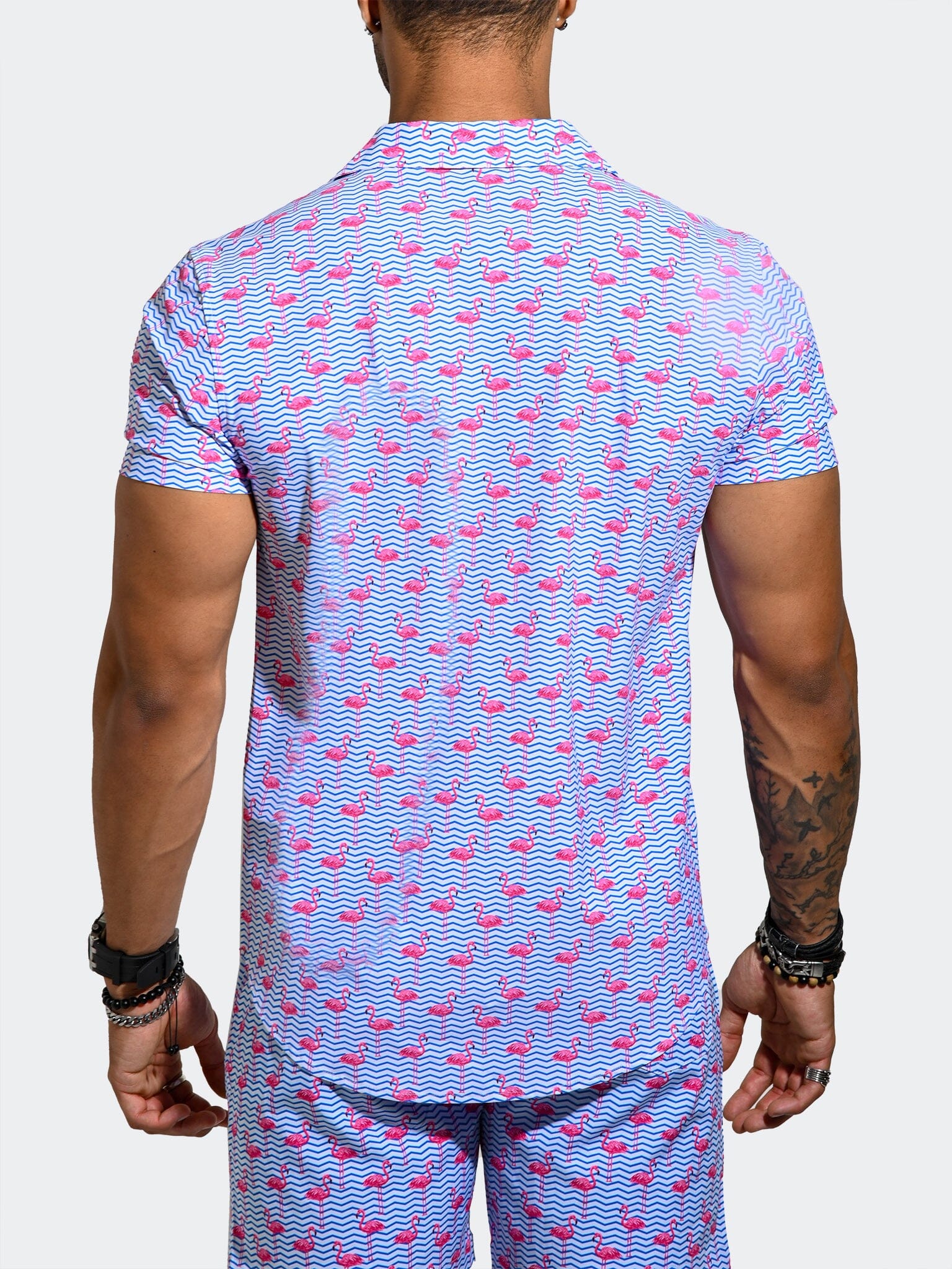 Shirt BeachFlamingo Blue