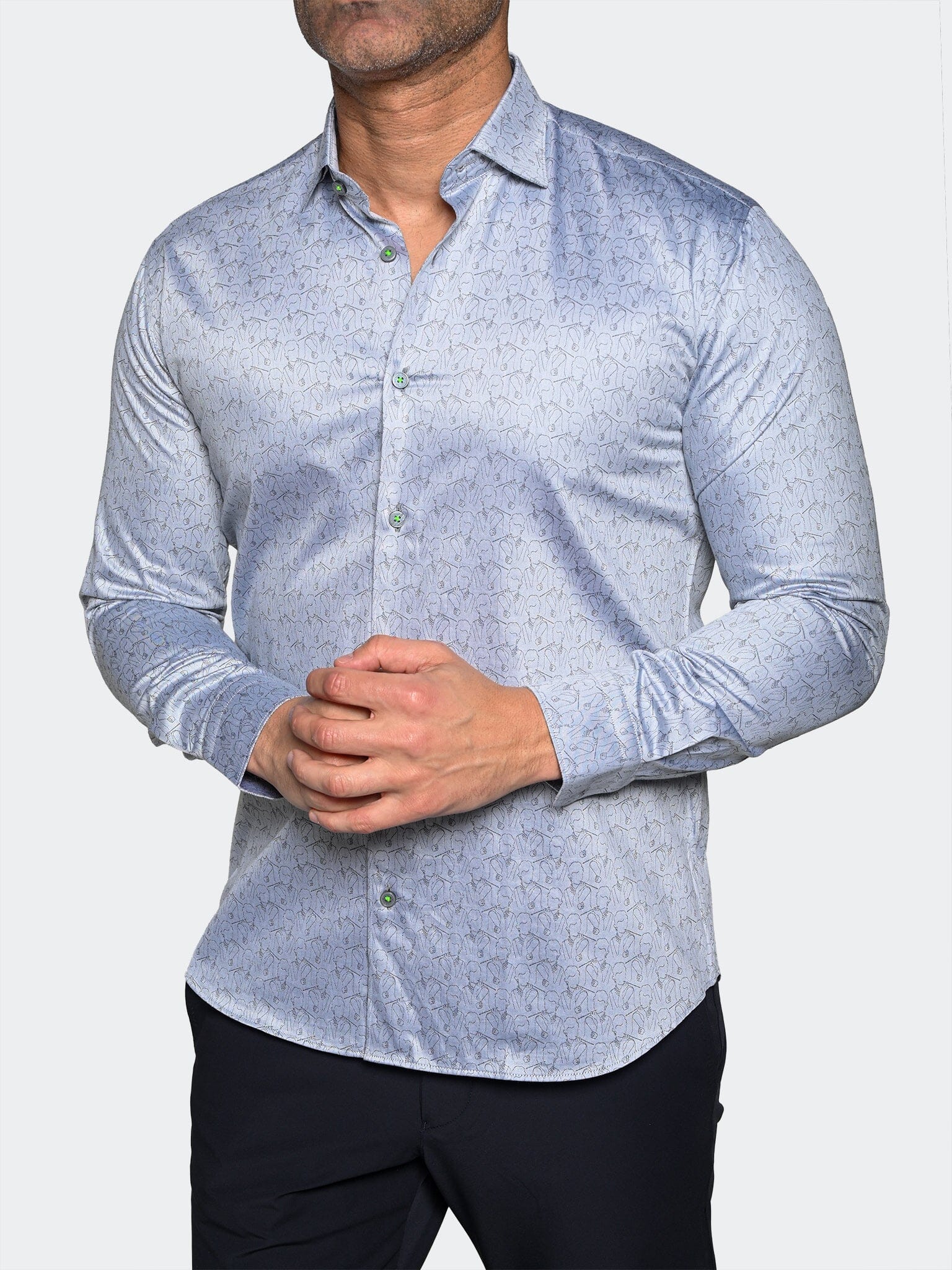 Fibonacci Resistance Grey Shirt