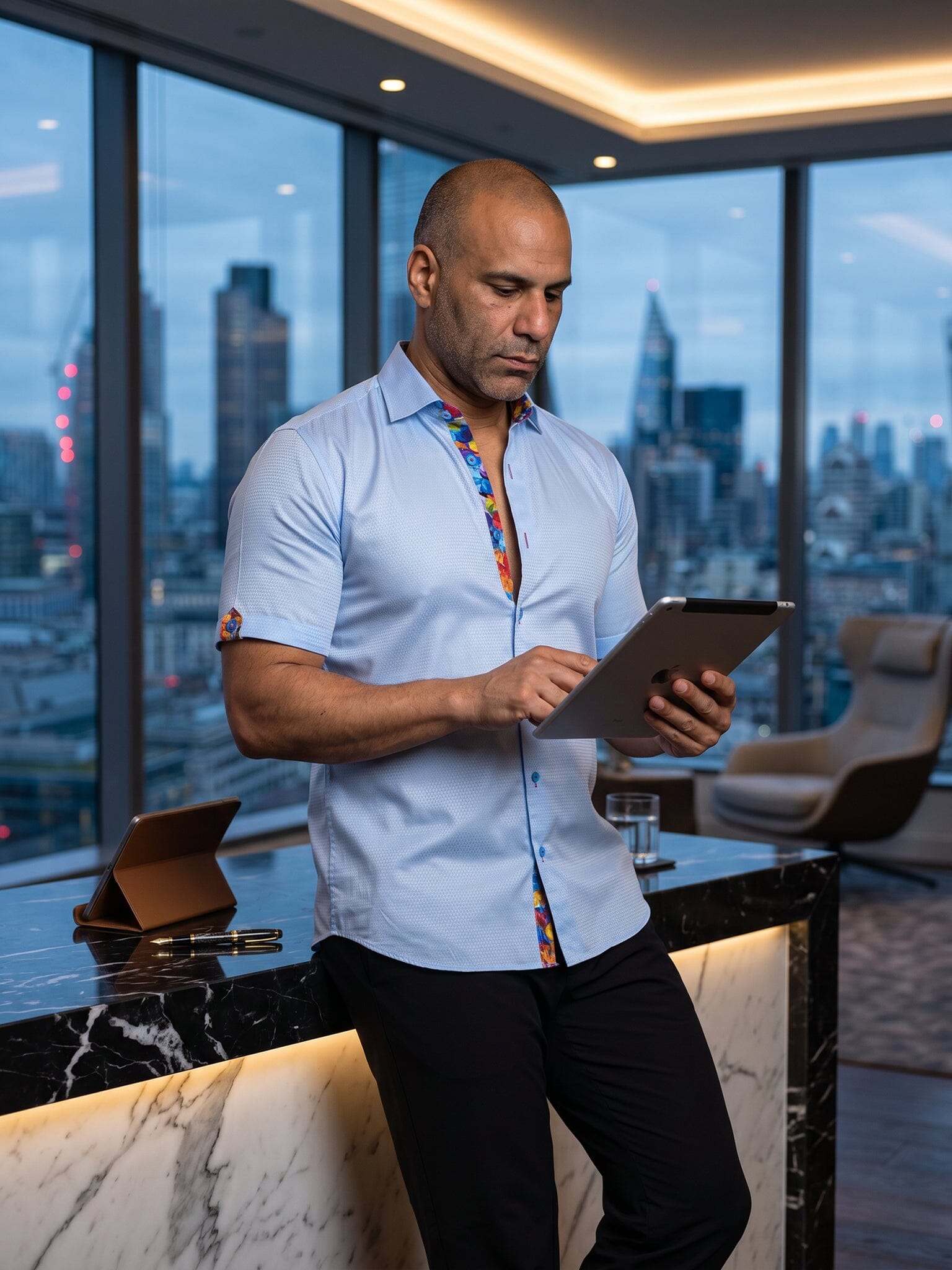 Galileo Resistance Blue Shirt