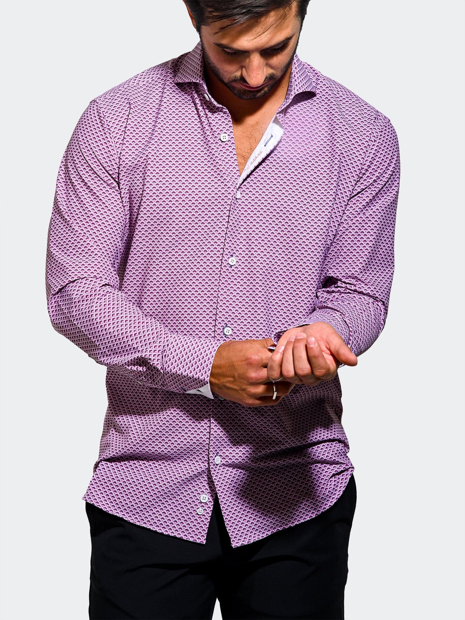 Resistance Purple Dress Shirt