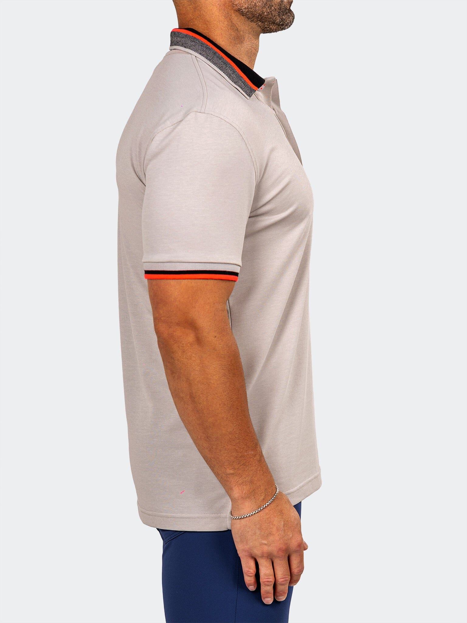 TipPatch Grey Polo
