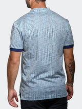 V-Neck VivaldiCubic Blue View-8