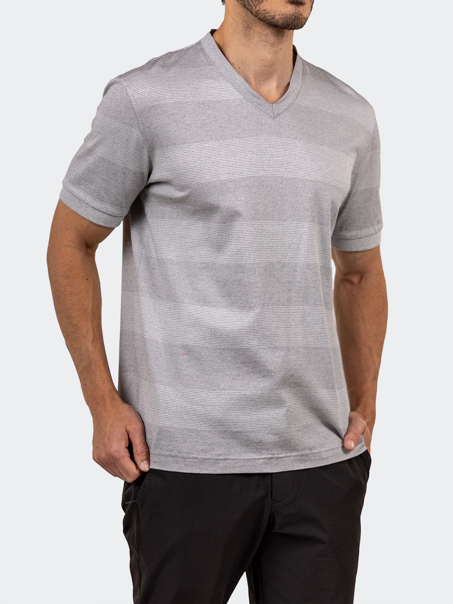 V-Neck VivaldiCloud Grey