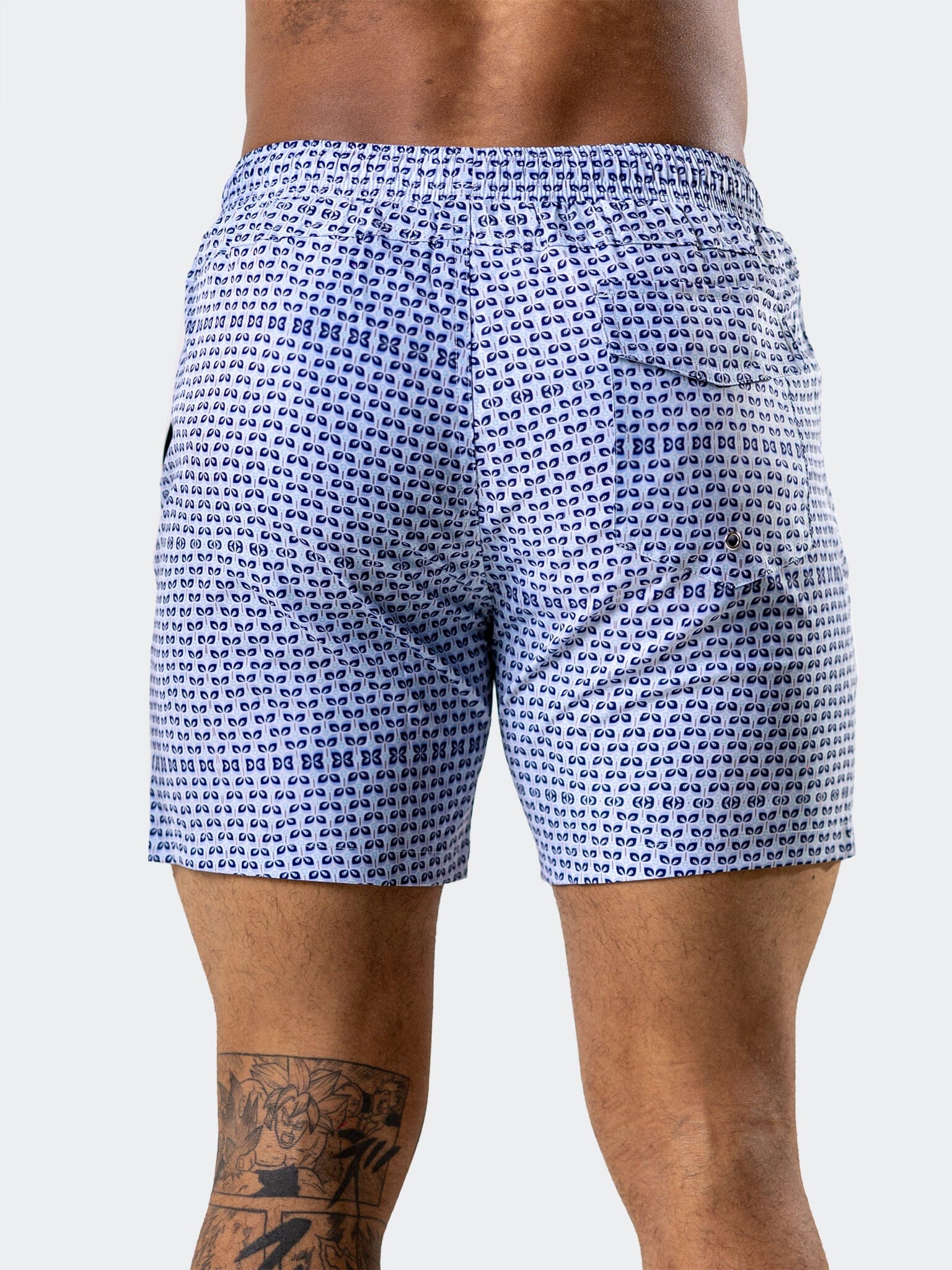 Lion Resistance Blue Swim Shorts