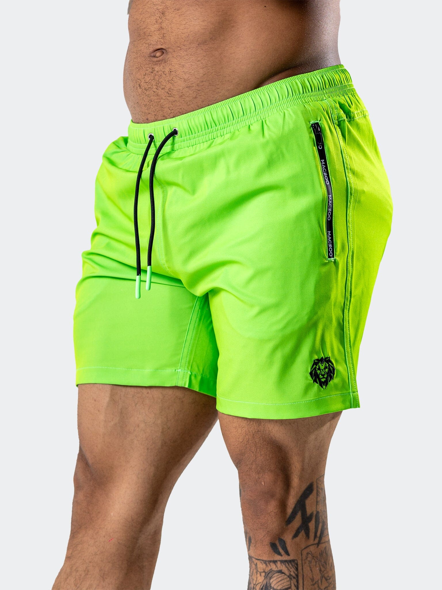 Swim LionSolidNeon Green