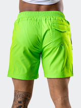 Swim LionSolidNeon Green View-5