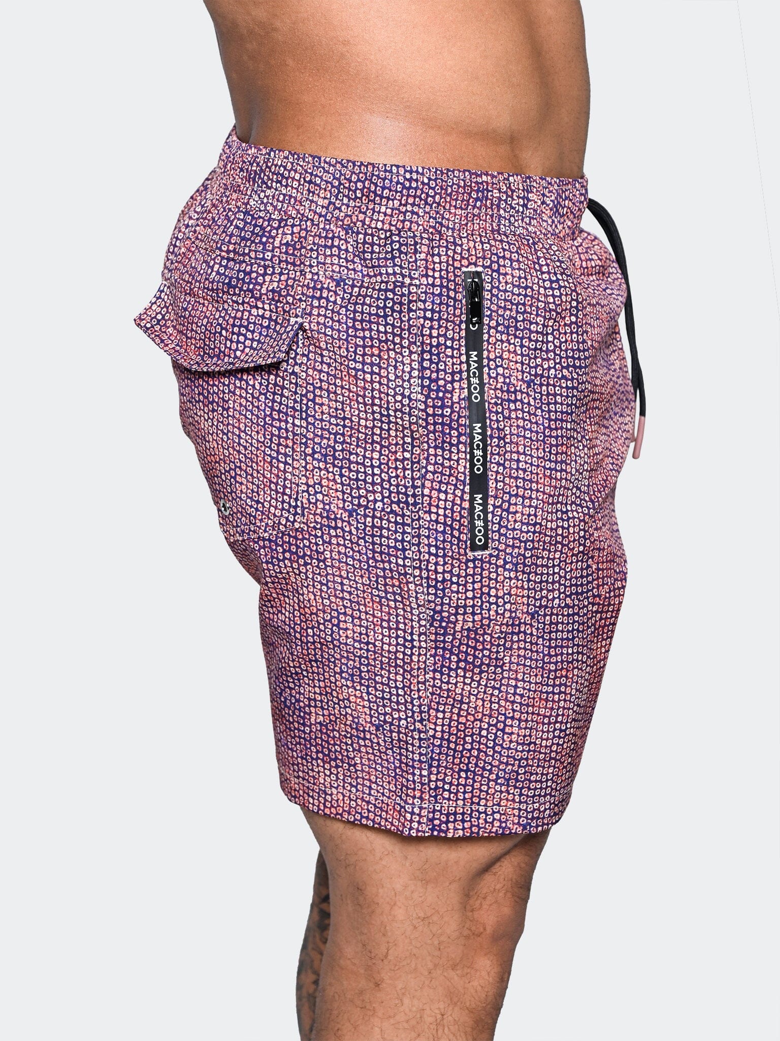 Lion Beach Sand Brown Swim Shorts