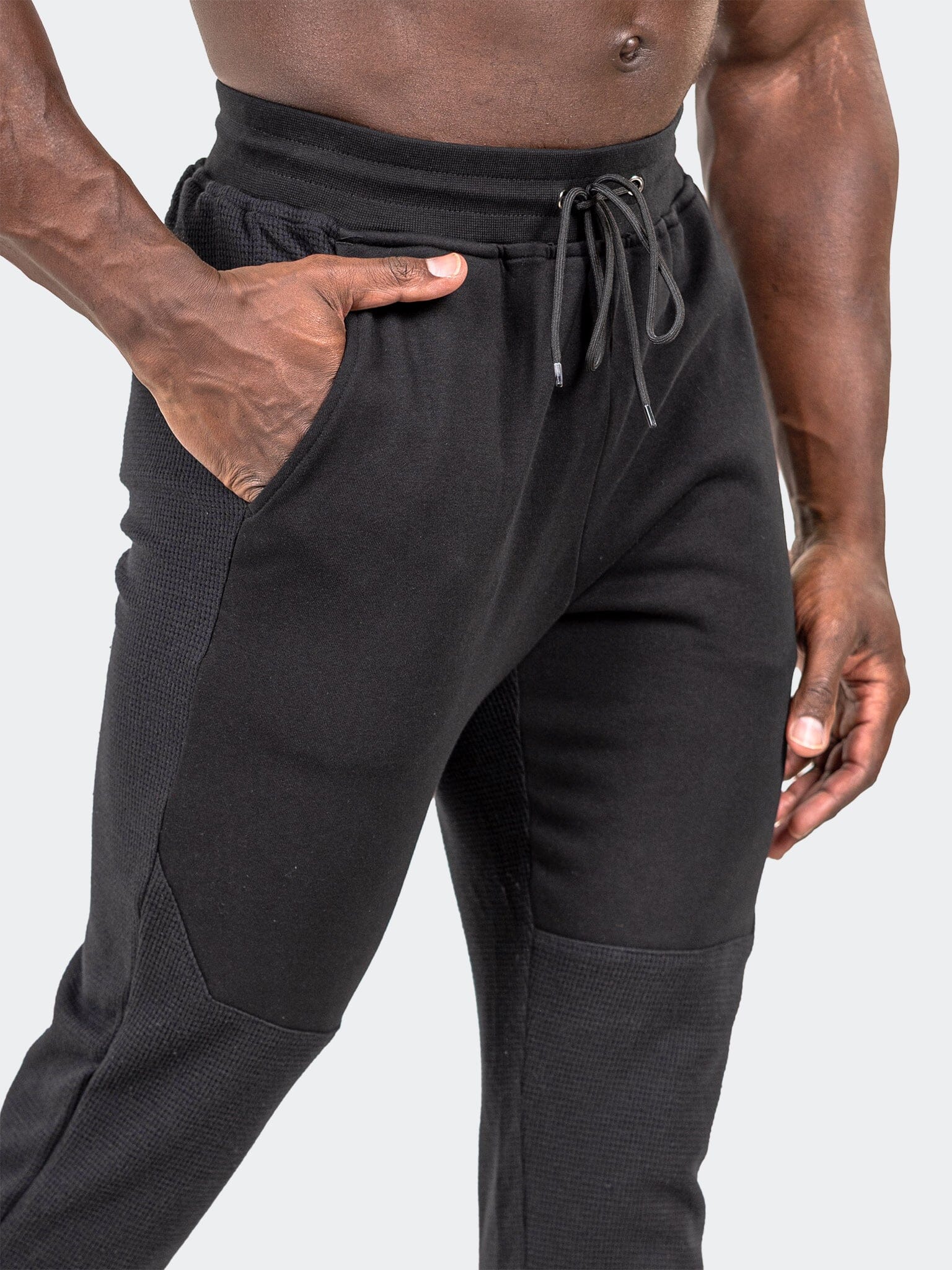 Crow Black Jogger Pants