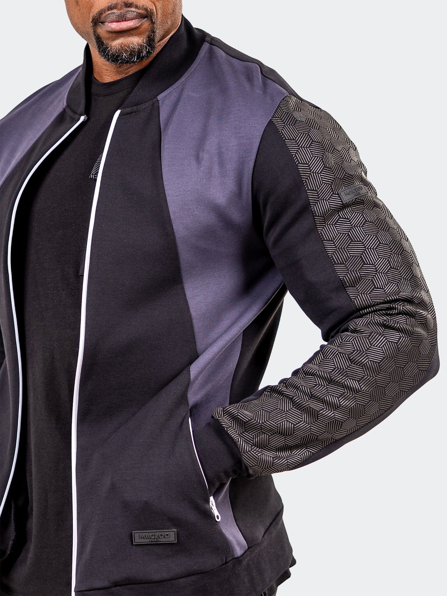 Zipper Pocket65 Grey