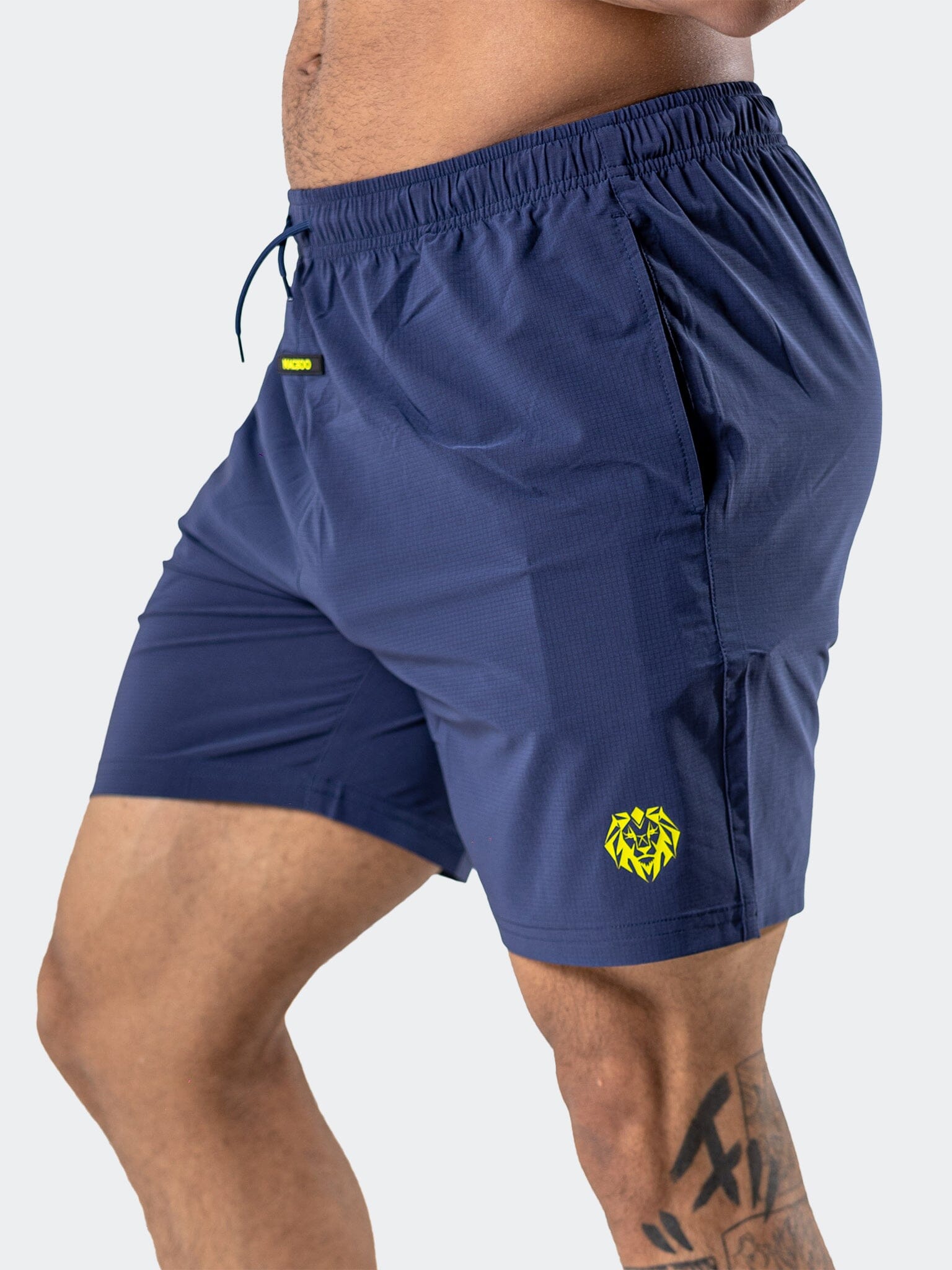 Athletic Navy Blue Shorts