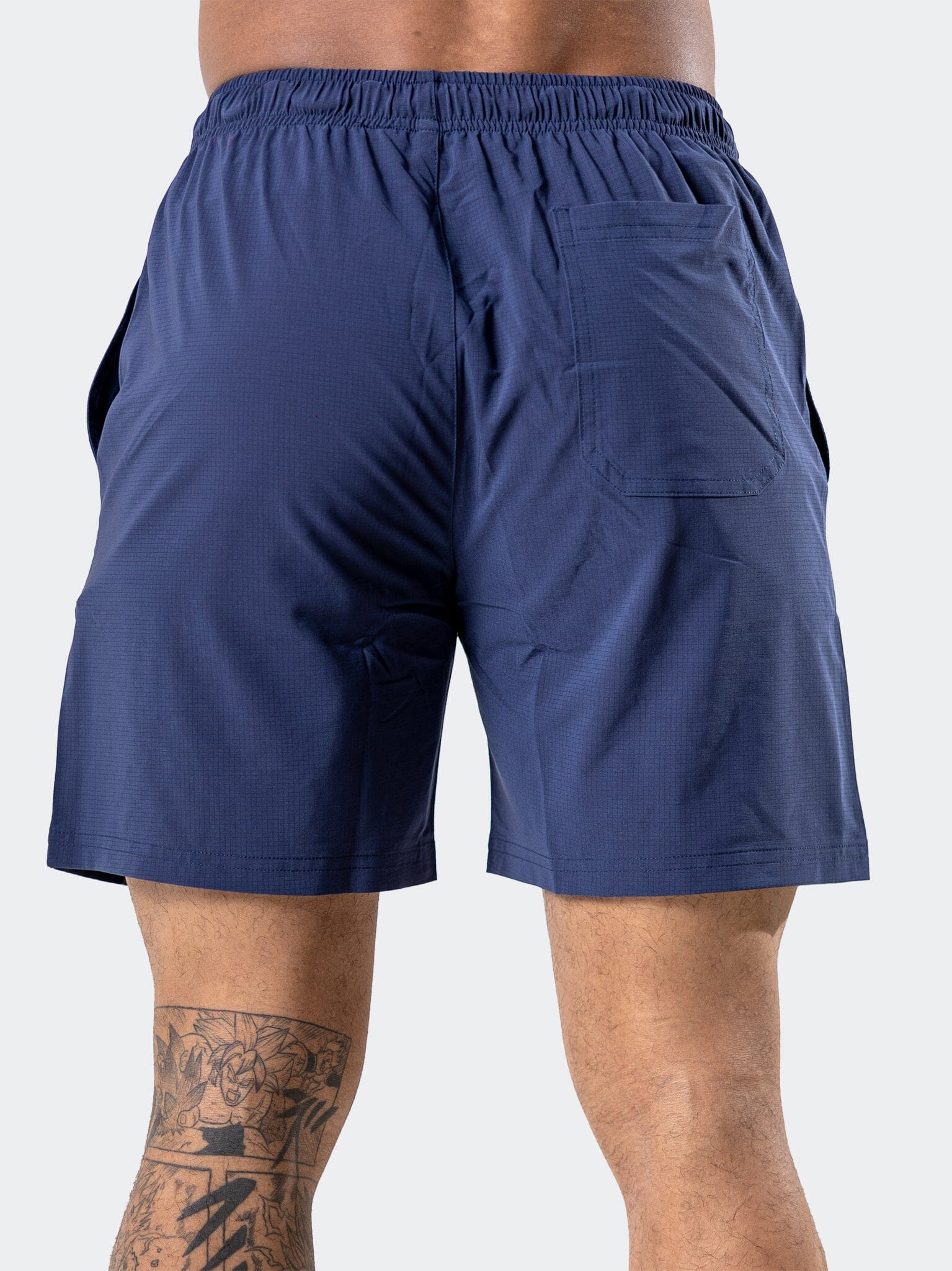 Athletic Navy Blue Shorts