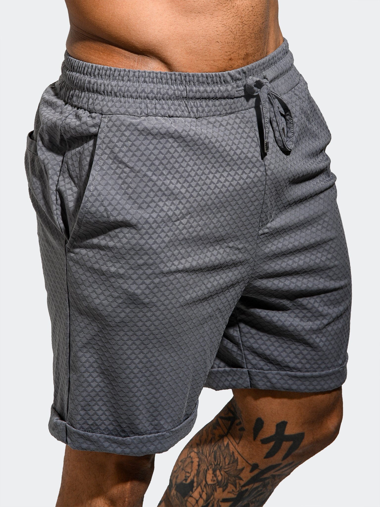 Athletic Gainsboro Grey Shorts