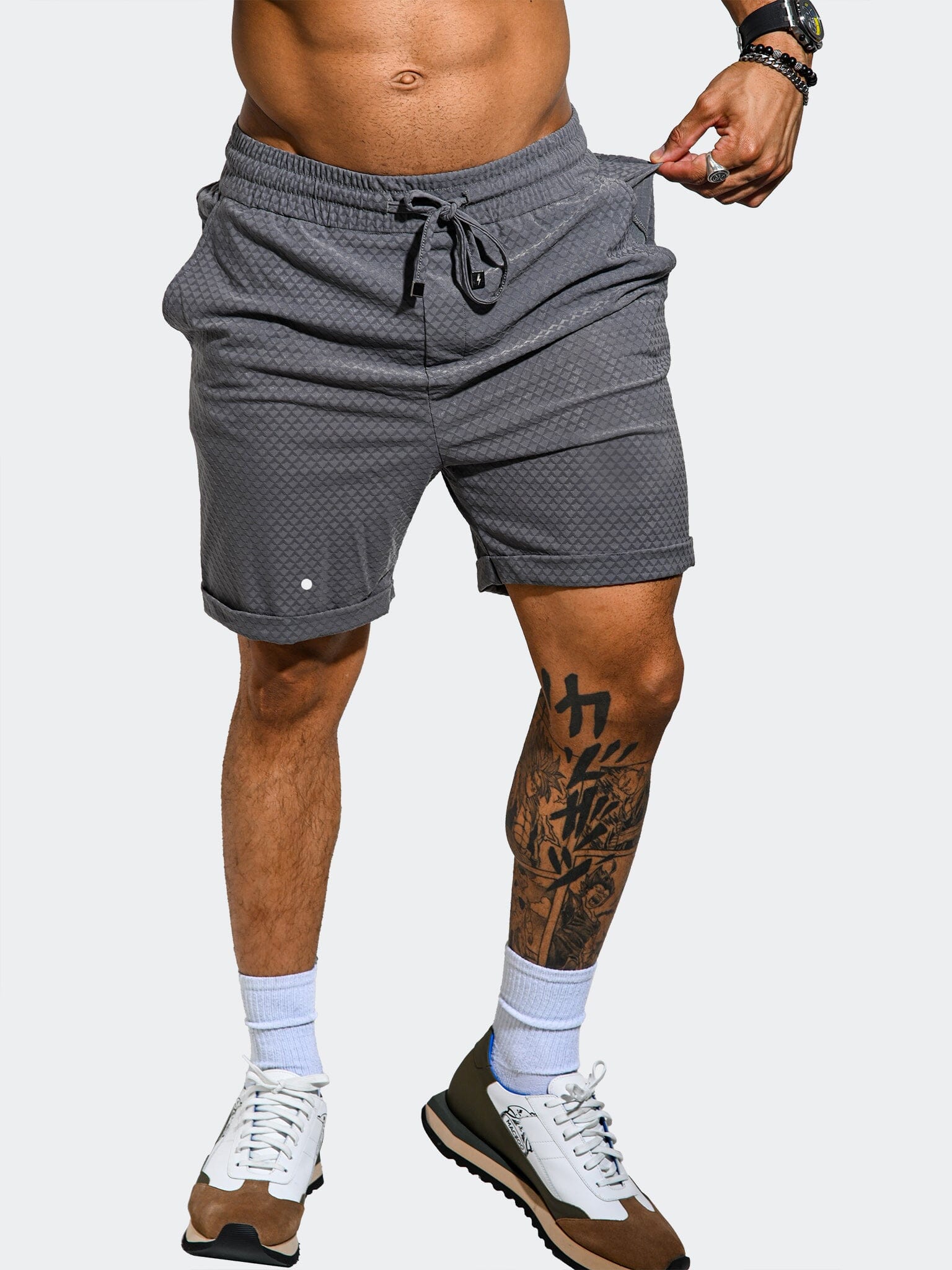 Athletic Gainsboro Grey Shorts