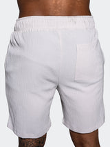Shorts Everyday White View-5