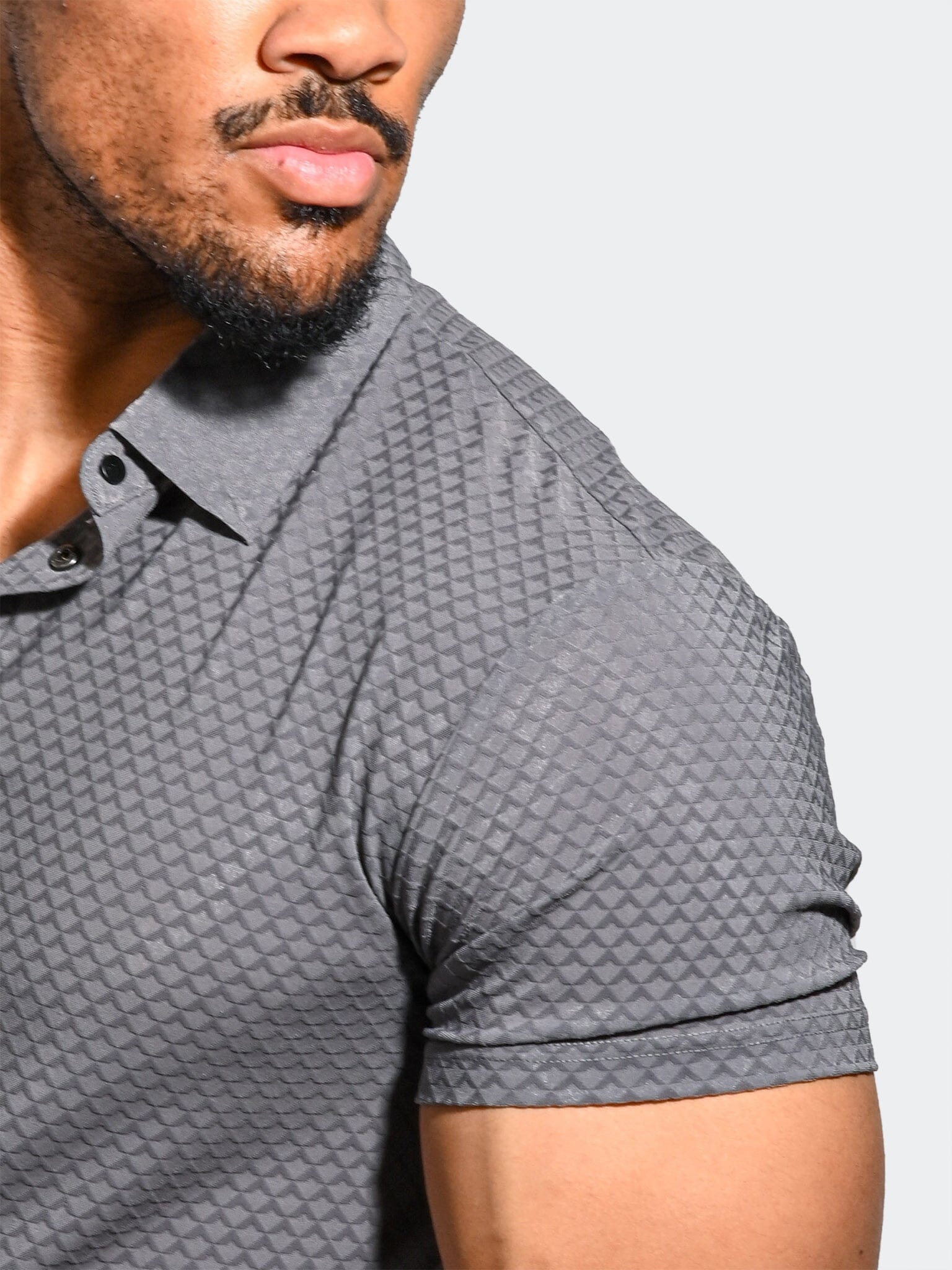 Athletic Gainsboro Grey Polo