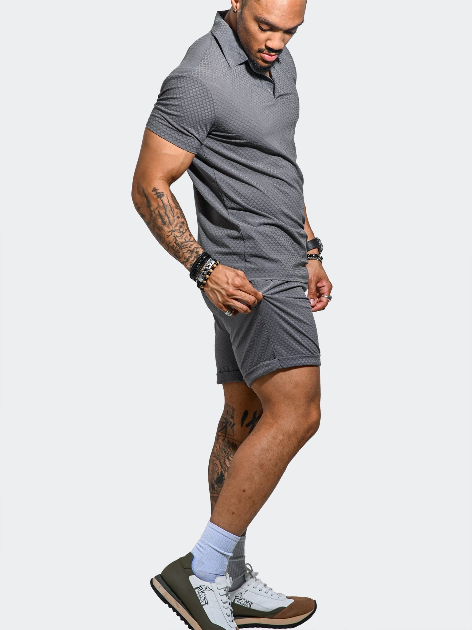 Athletic Gainsboro Grey Polo