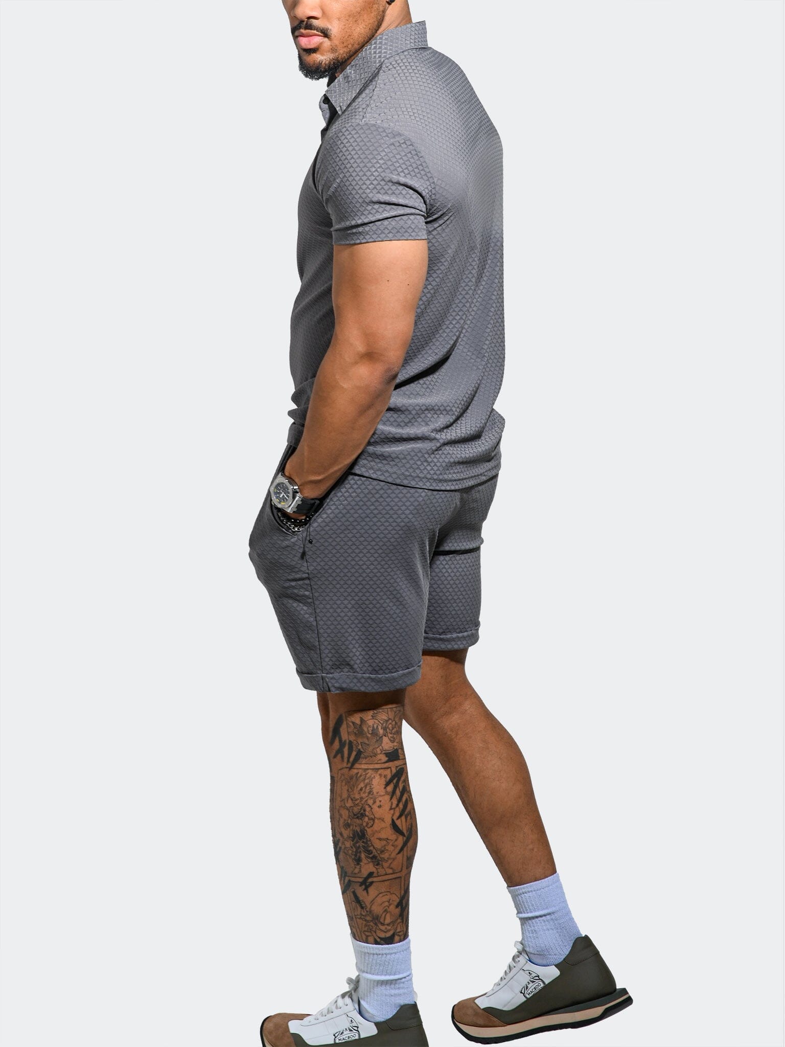 Athletic Gainsboro Grey Polo