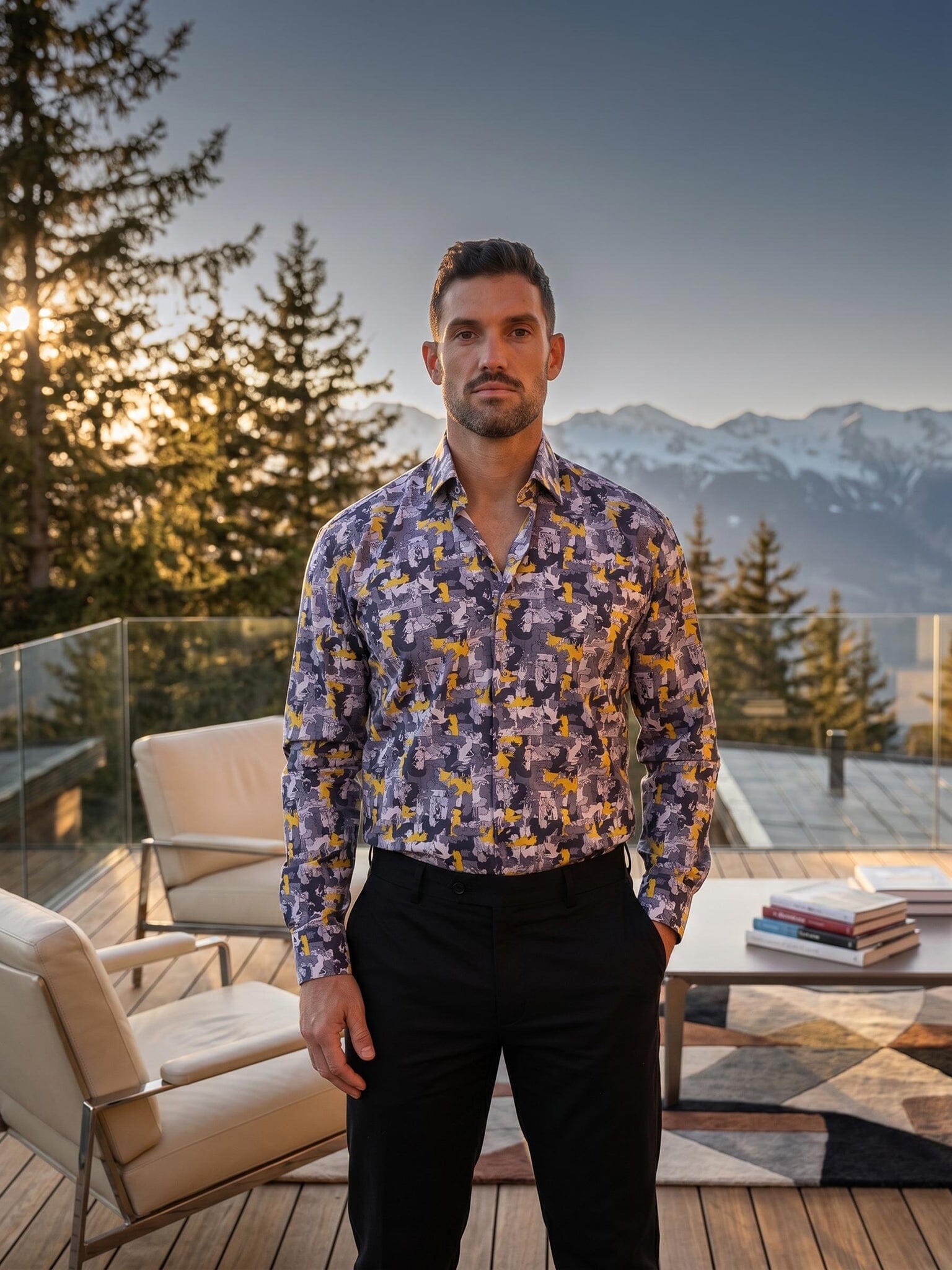 Fibonacci Stretch Pop Art Shirt