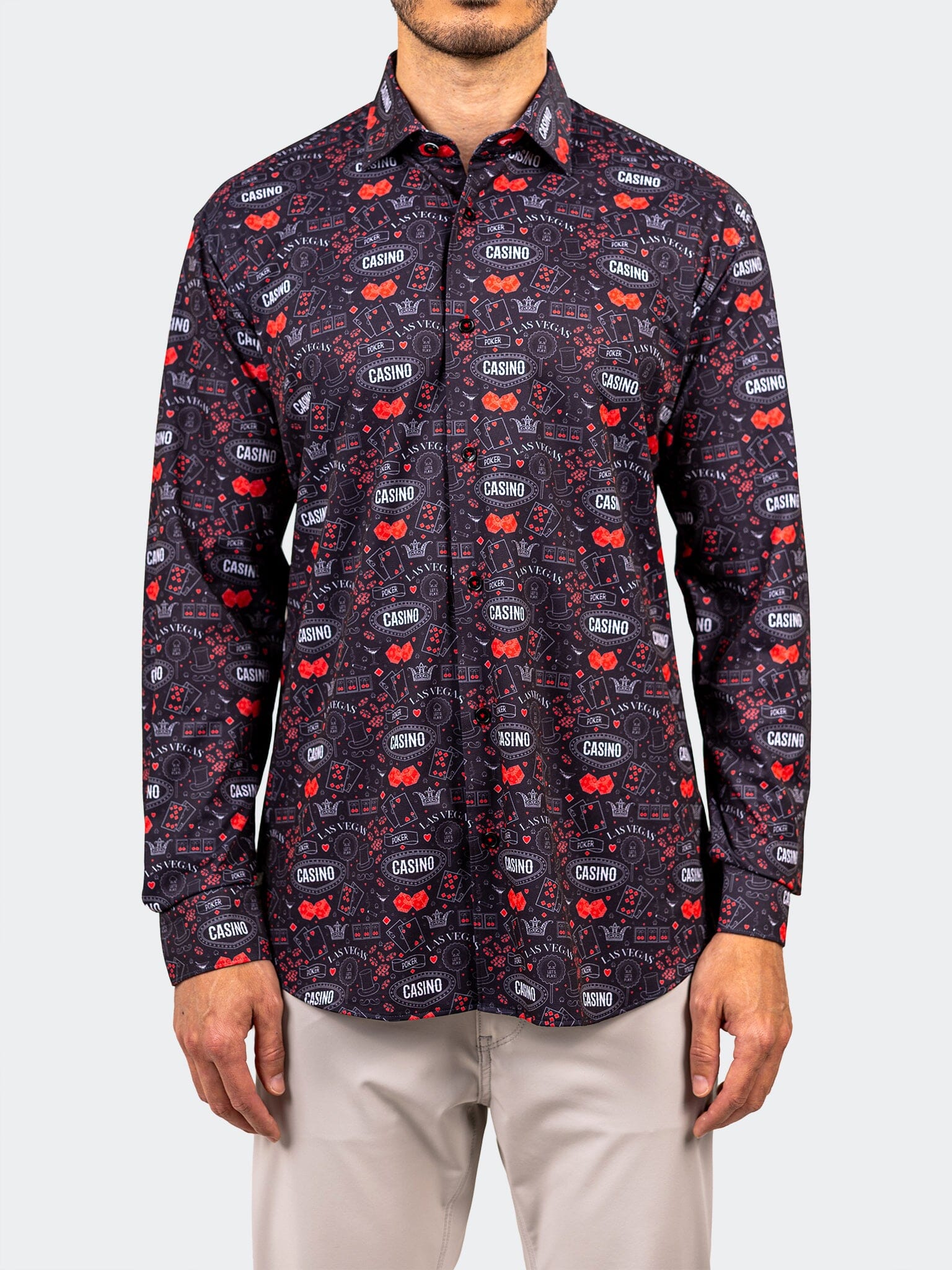 Fibonacci Stretch Casino Shirt