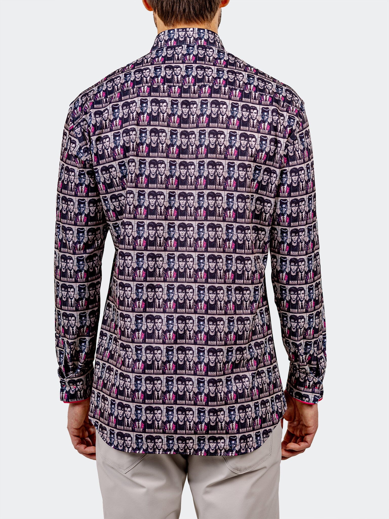 Fibonacci Stretch Black Shirt