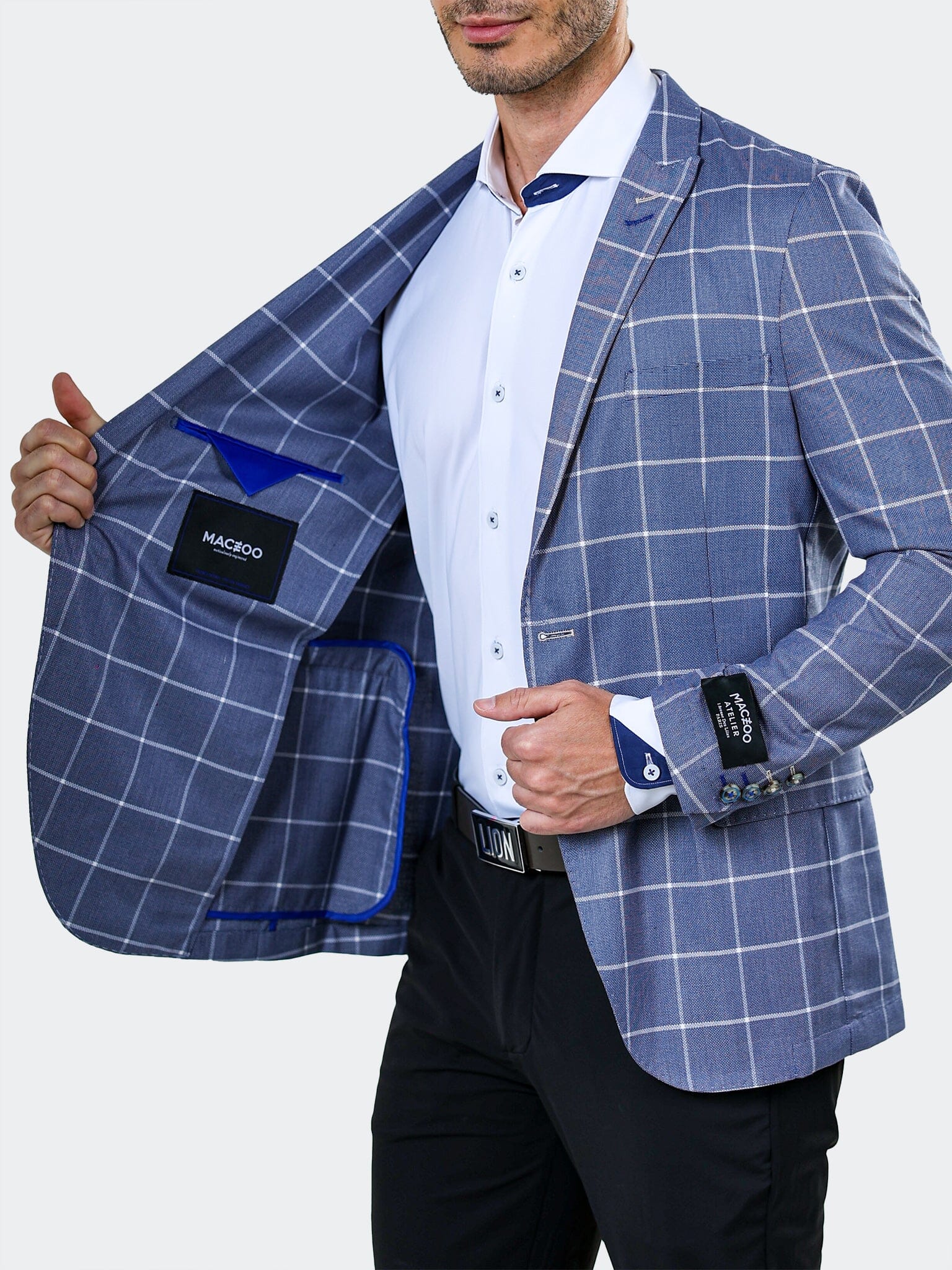 Blazer Descartes Ascension2110 Blue