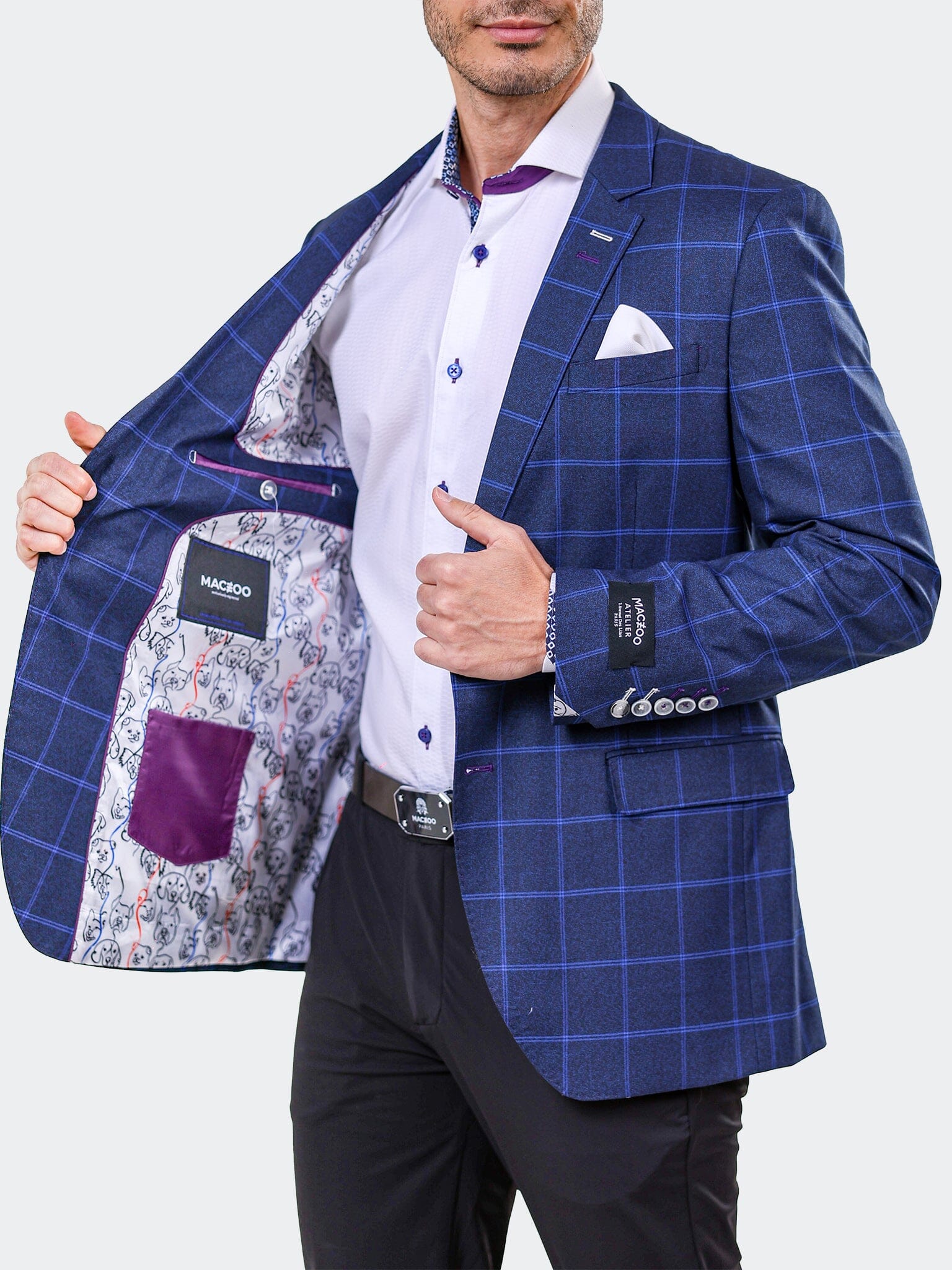 Blazer Socrate Ascension2125 Blue